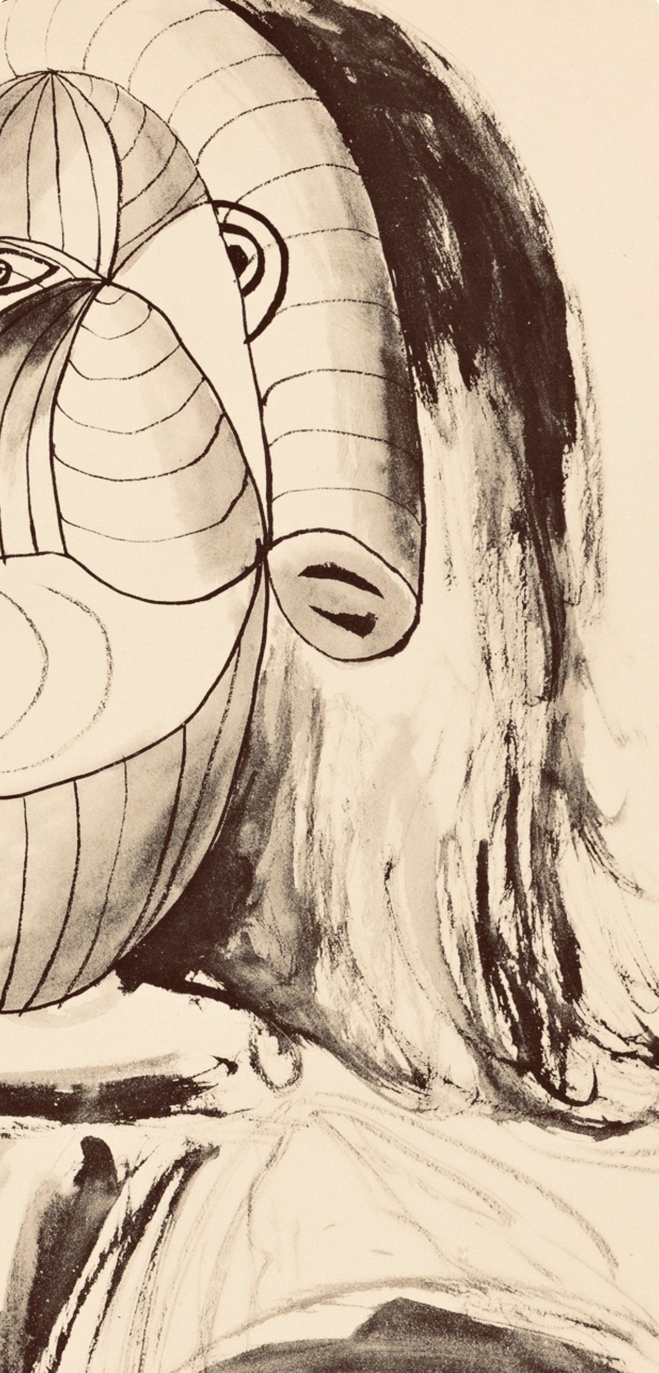 Pablo Picasso, Composition, Carnet De Dessins De Picasso, Cahiers Dart, Lithograph