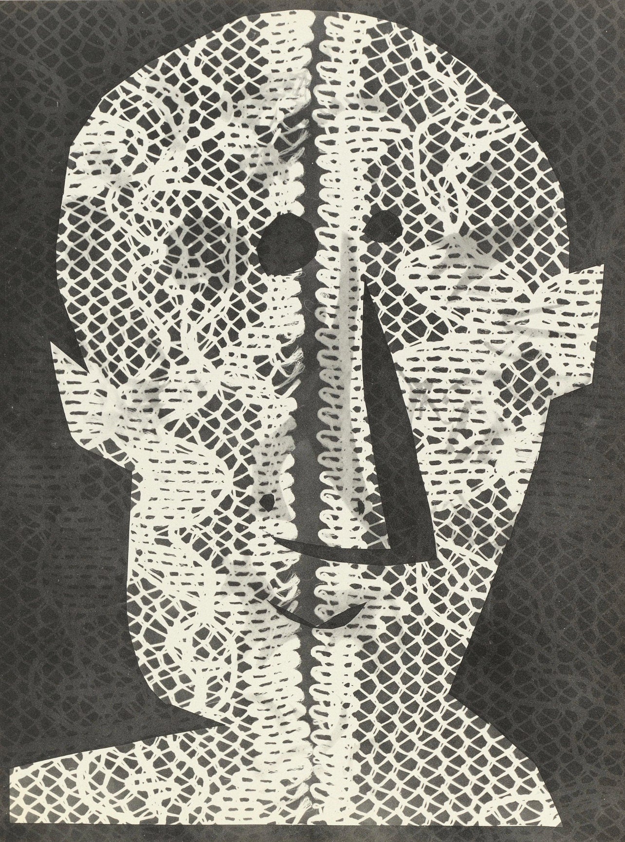 Pablo Picasso, Composition (Bloch 112; Kibbey 1466; Goeppert 115), Diurnes Dcoupages Et