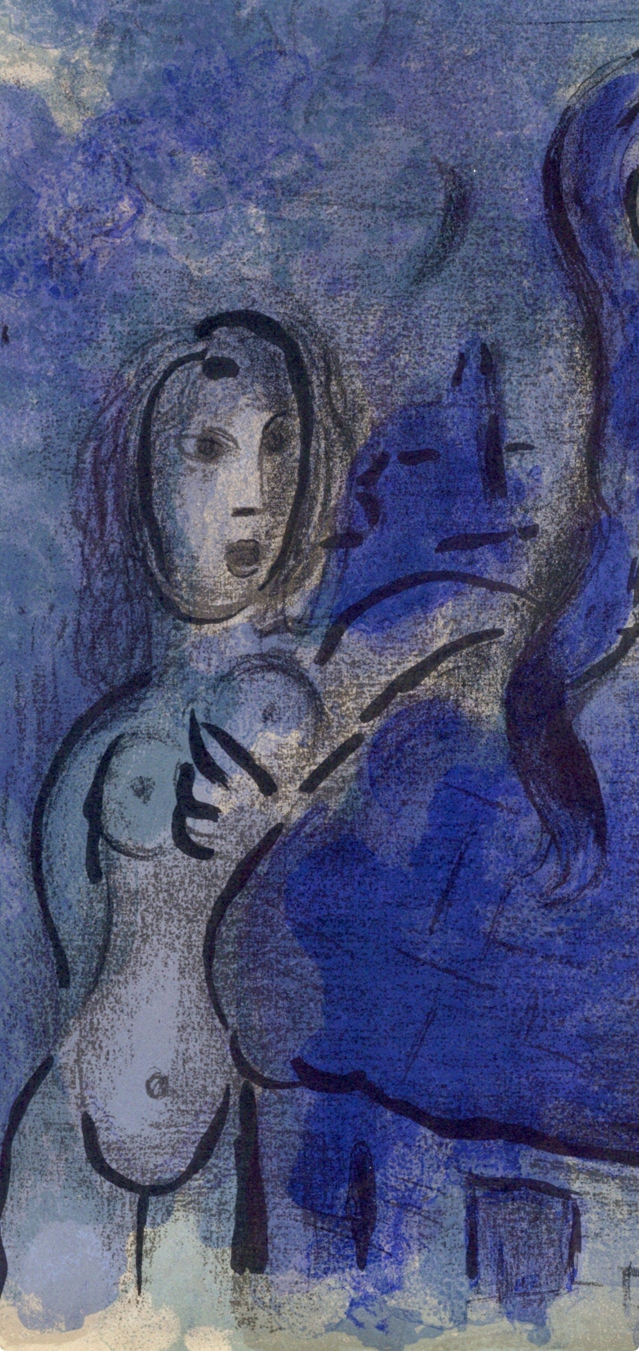 Marc Chagall, Rahab And The Spices Of Jericho (Mourlot 117-46; Cramer 25), Drawings From The Bible,