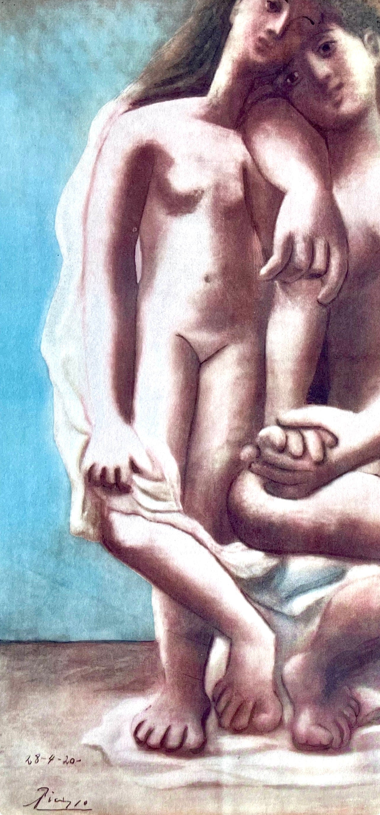 Pablo Picasso, Two Nudes (Orozco 95), Picasso: Fifteen Drawings, Lithograph