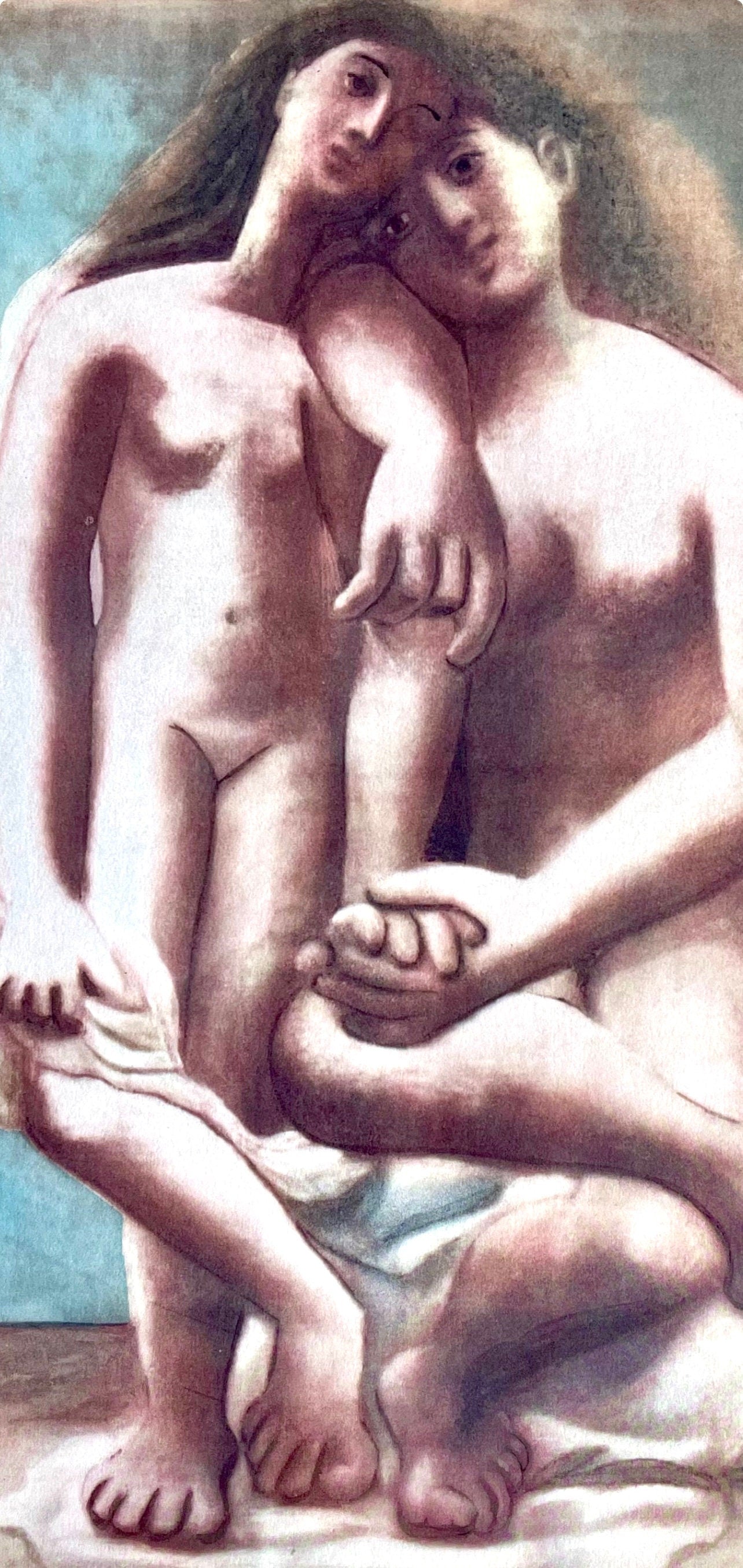 Pablo Picasso, Two Nudes (Orozco 95), Picasso: Fifteen Drawings, Lithograph