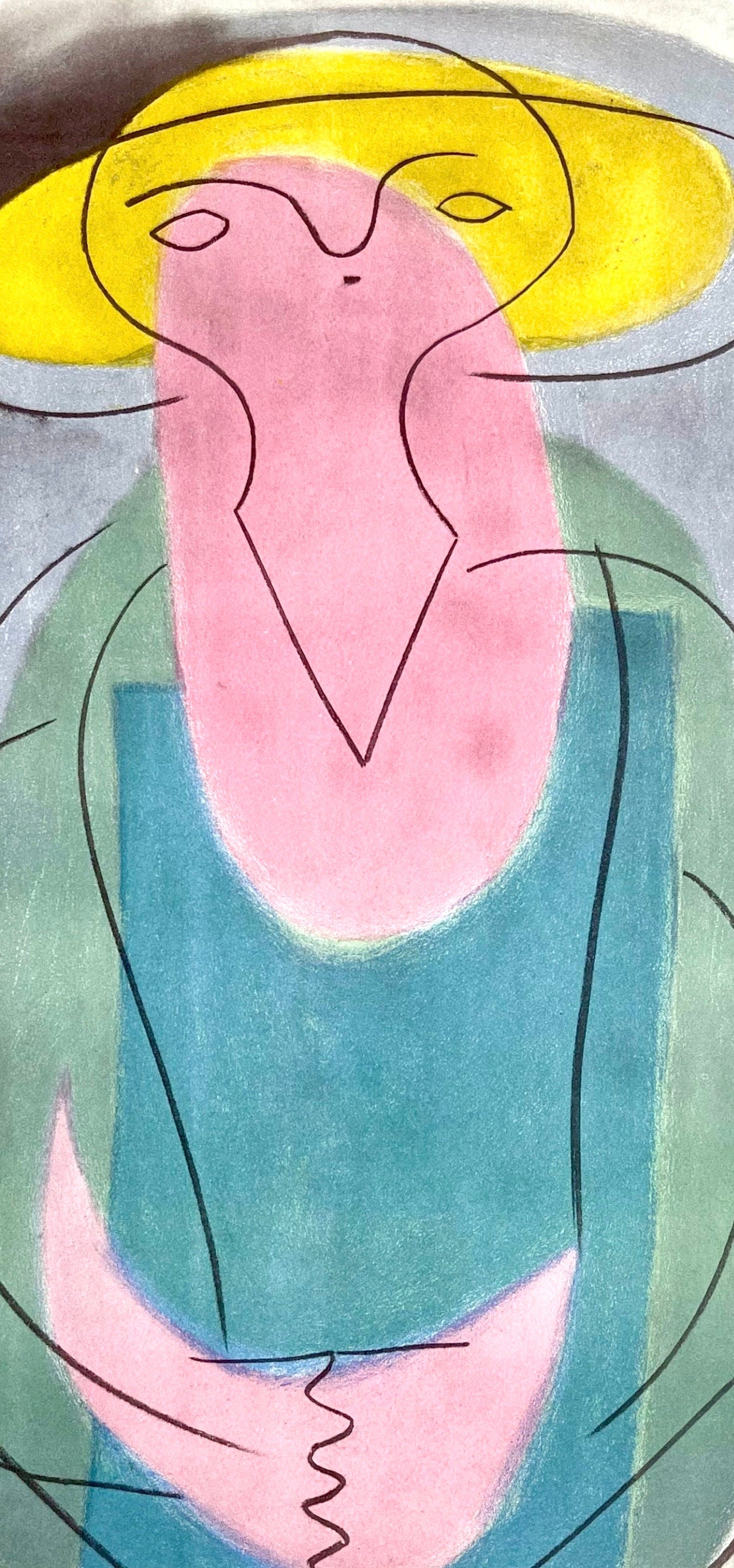 Pablo Picasso, Portrait Of A Lady (Orozco 95), Picasso: Fifteen Drawings, Lithograph