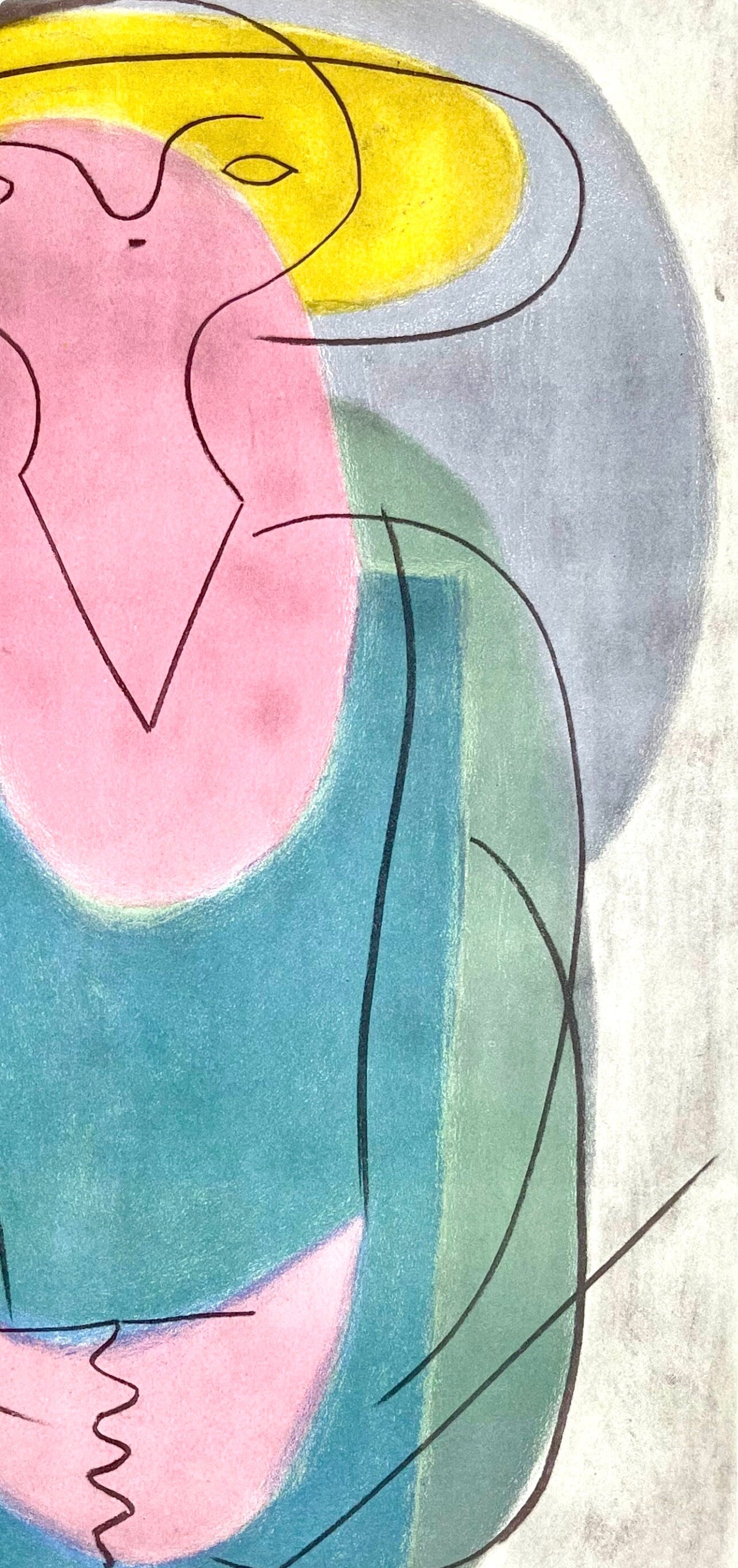 Pablo Picasso, Portrait Of A Lady (Orozco 95), Picasso: Fifteen Drawings, Lithograph