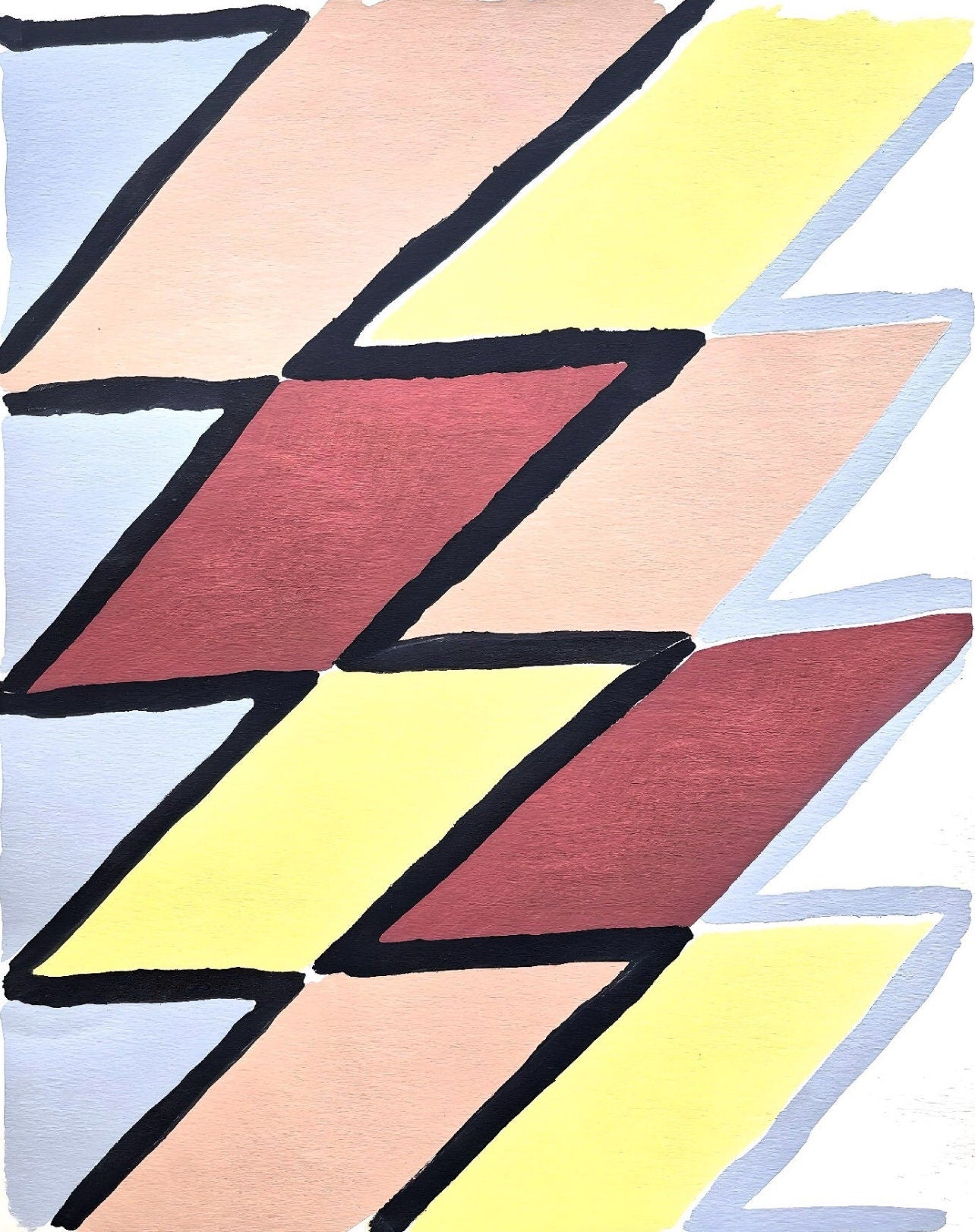 Sonia Delaunay, Planche No. 22, Compositions, Couleurs, Ides: Sonia Delaunay, Lithograph