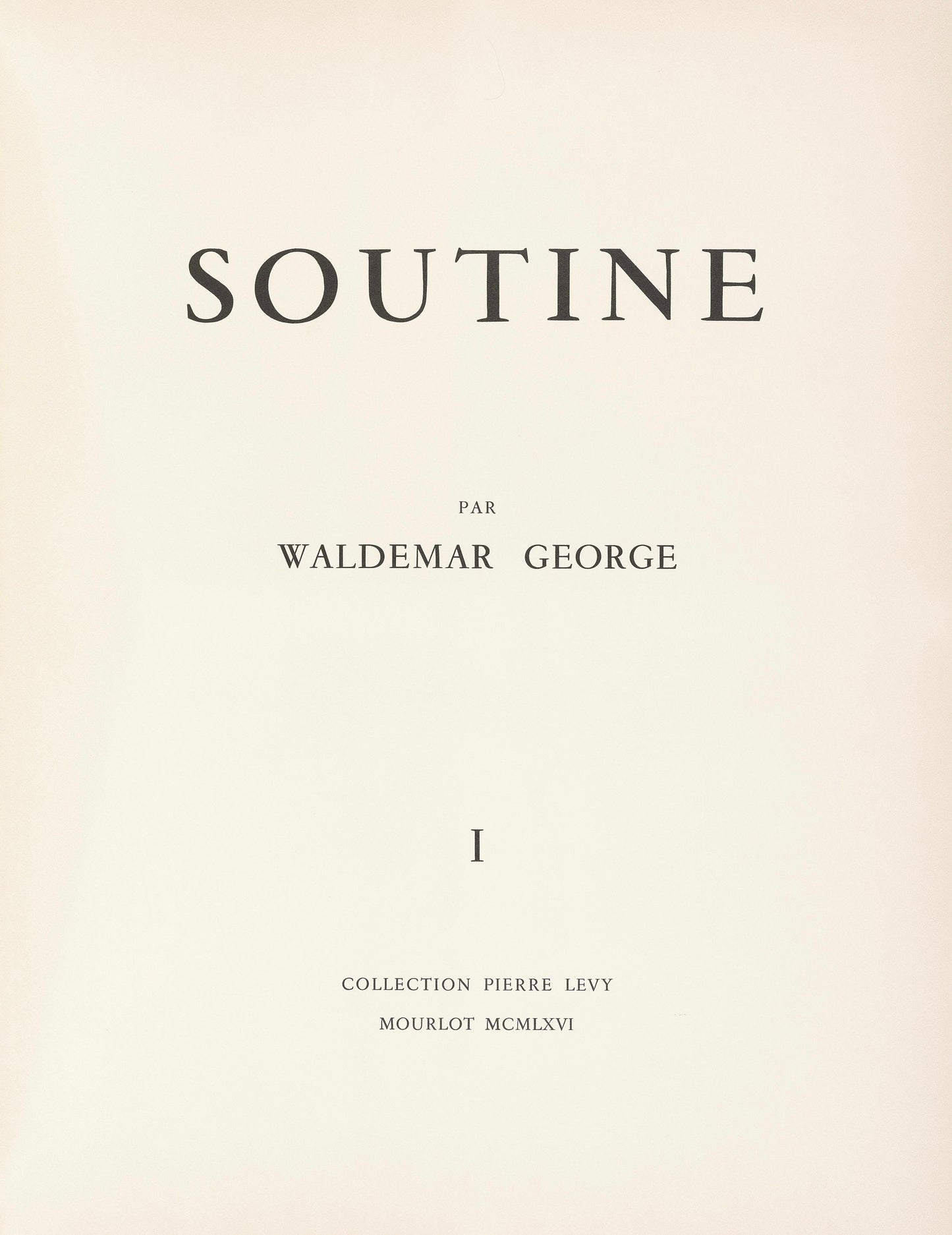 Cham Soutine, Le Coq, Soutine, Collection Pierre Lvy, Lithograph