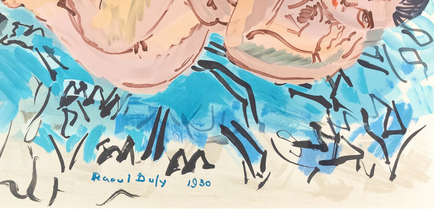 Raoul Dufy, Nu Couch, Raoul Dufy, Collection Pierre Lvy, Lithograph