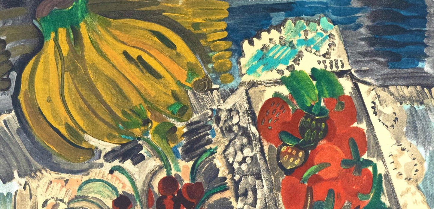 Raoul Dufy, Nature Morte Aux Fruits, Raoul Dufy, Collection Pierre Lvy, Lithograph