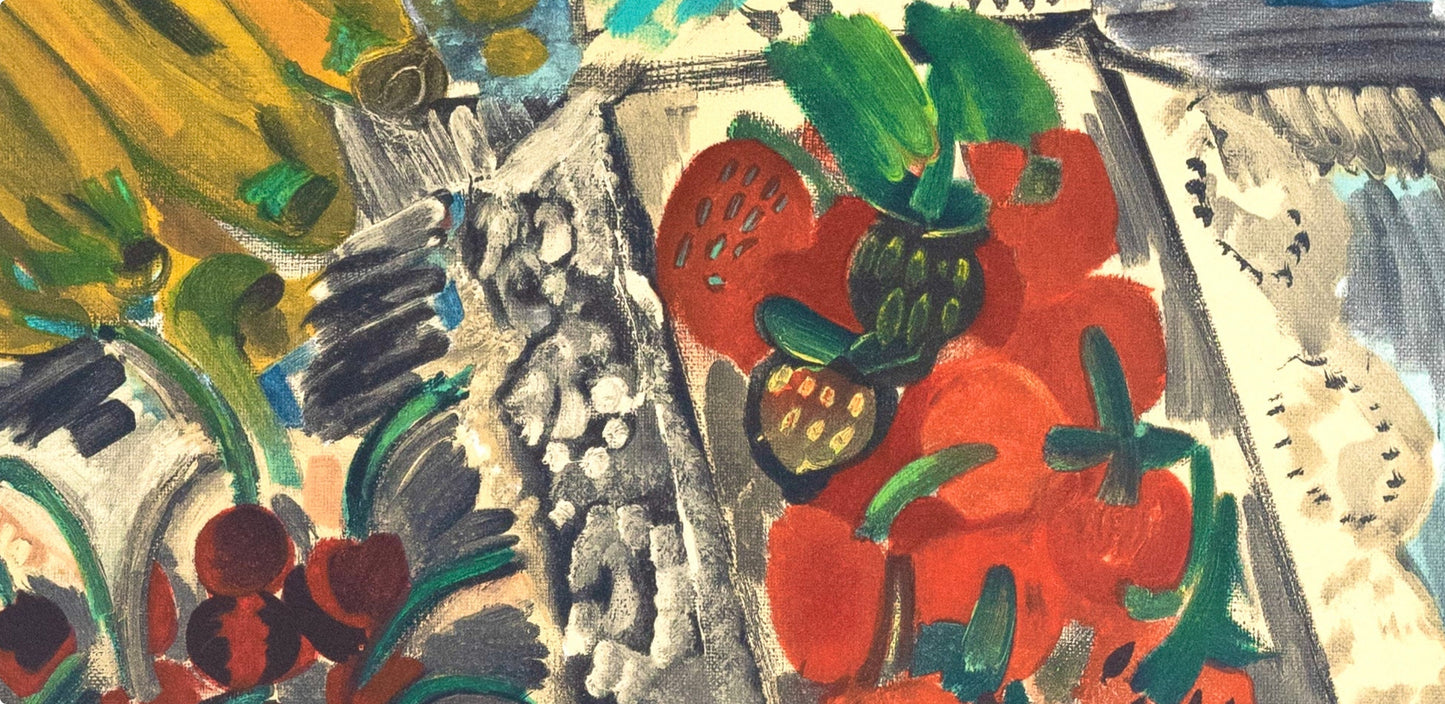 Raoul Dufy, Nature Morte Aux Fruits, Raoul Dufy, Collection Pierre Lvy, Lithograph