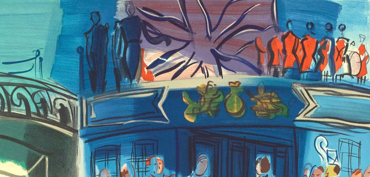 Raoul Dufy, Rception D'Un Amiral Anglais Sur Un Bateau Francais, Raoul Dufy, Collection Pierre Lvy,