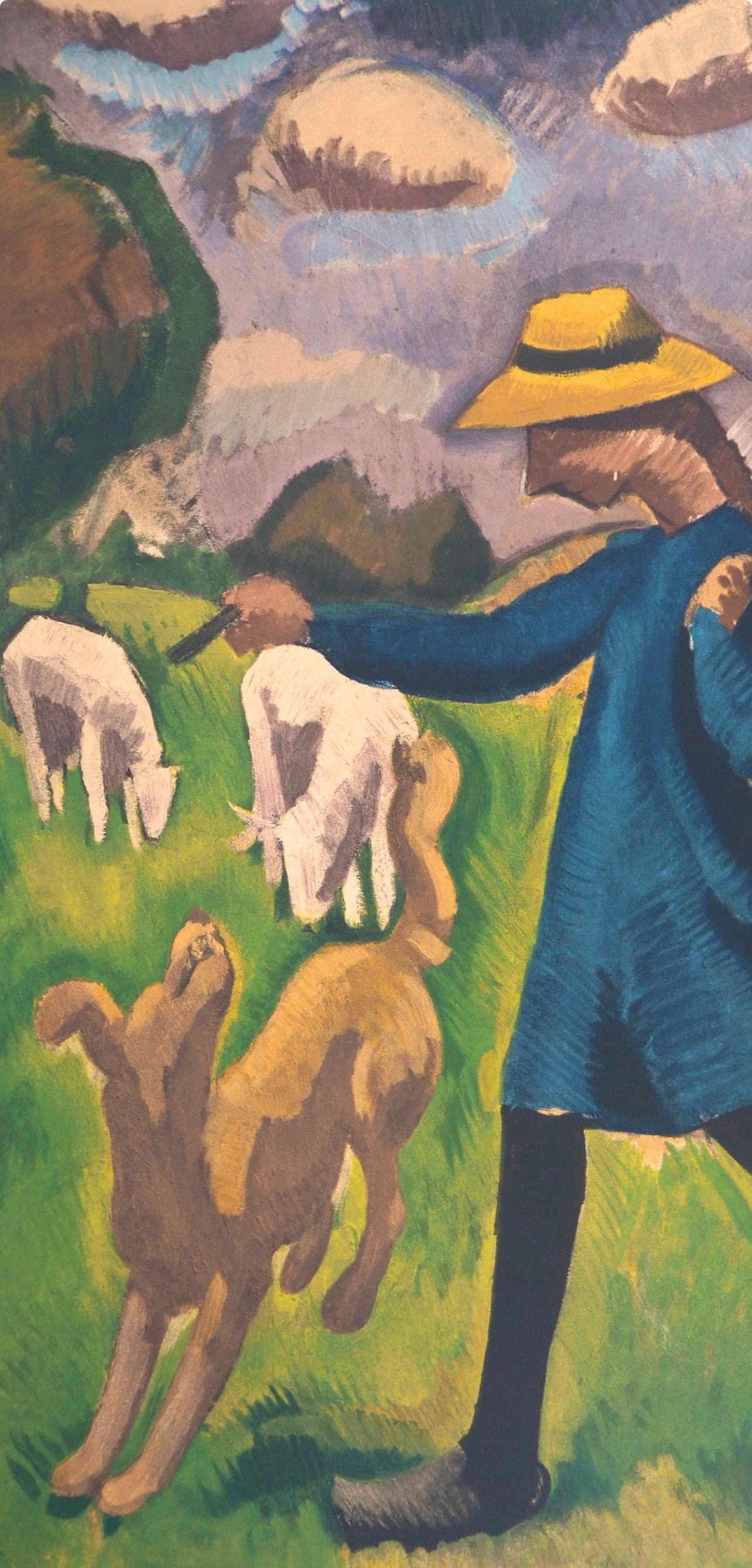 Roger De La Fresnaye, Gardeuse De Moutons, Roger De La Fresnaye, Collection Pierre Lvy, Lithograph
