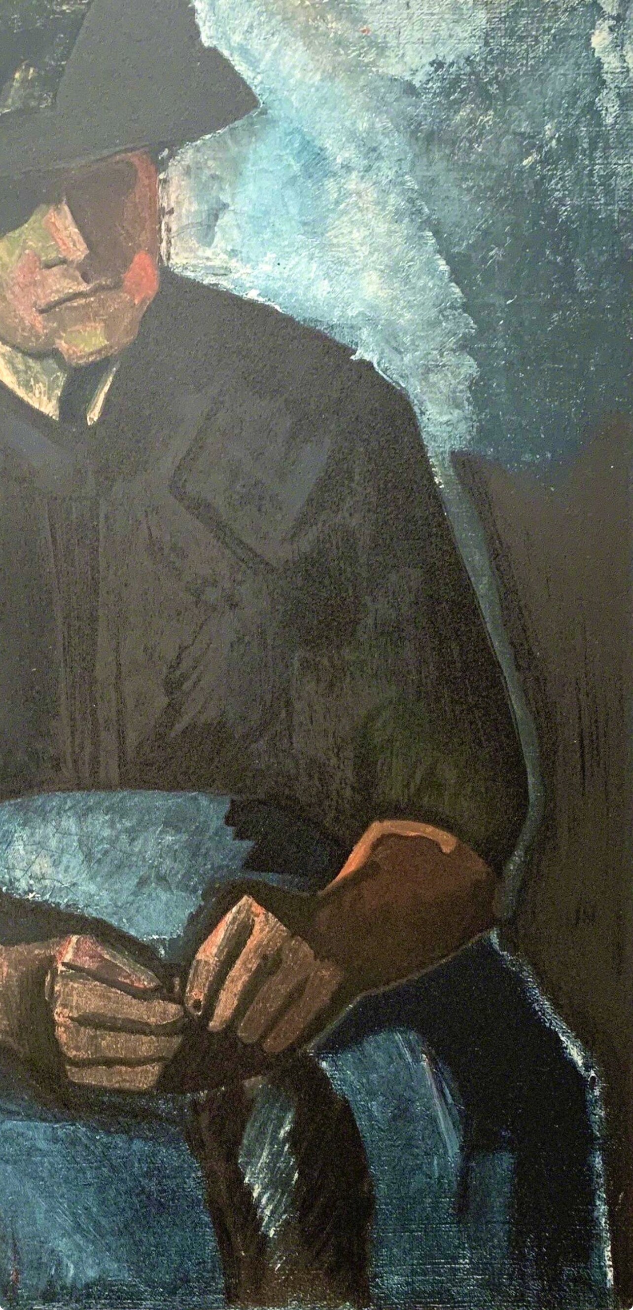 Charles Dufresne, Femme Au Tablier Bleu, Collection Pierre Lvy, Lithograph