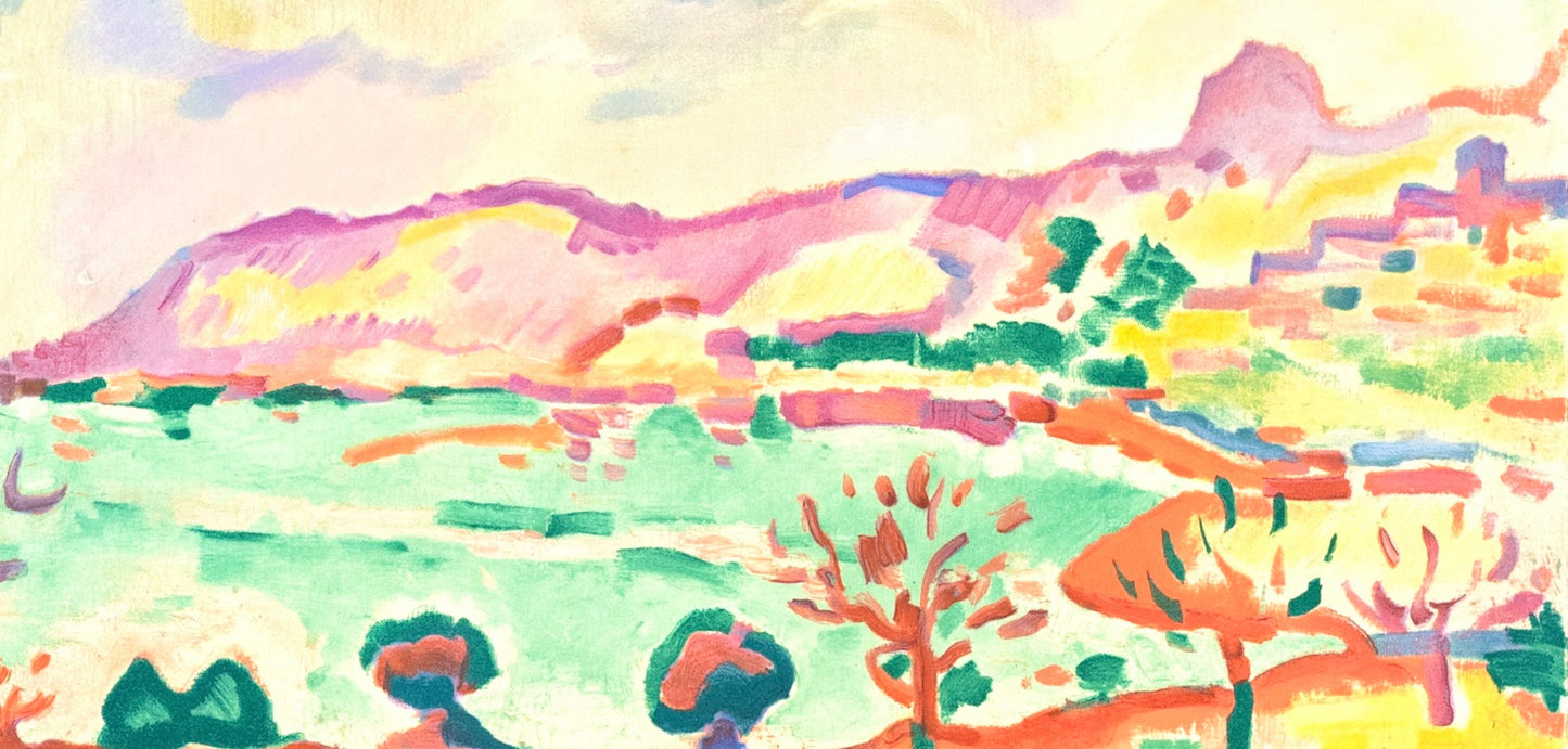 Georges Braque, Paysage A L'Estaque, Fauves, Collection Pierre Lvy, Lithograph