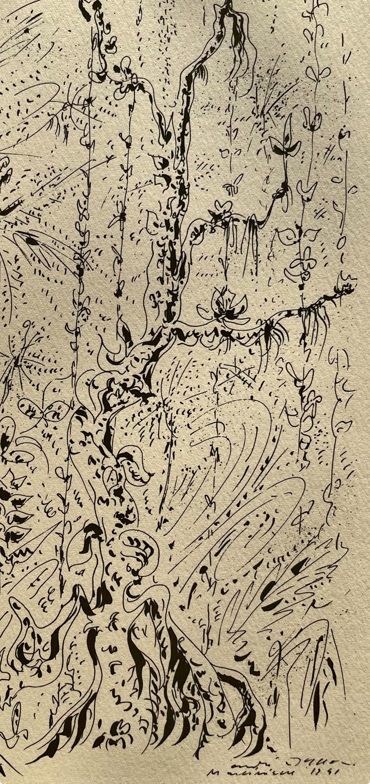 Andr Masson, Fort Martiniquaise, Masson Dessins, Lithograph