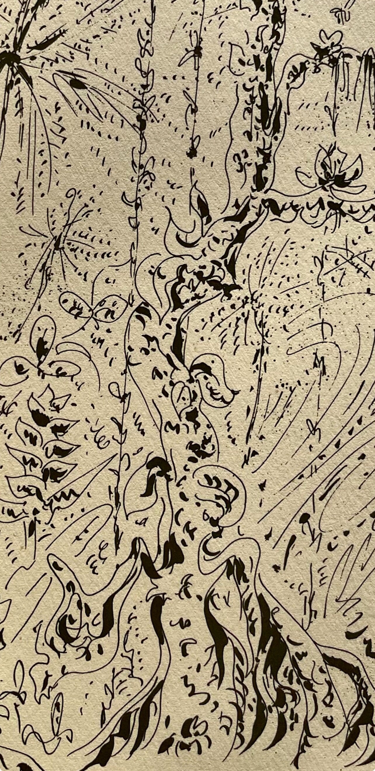 Andr Masson, Fort Martiniquaise, Masson Dessins, Lithograph