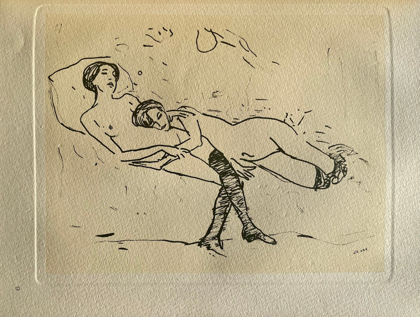 Albert Marquet, Nus., Marquet, Lithograph