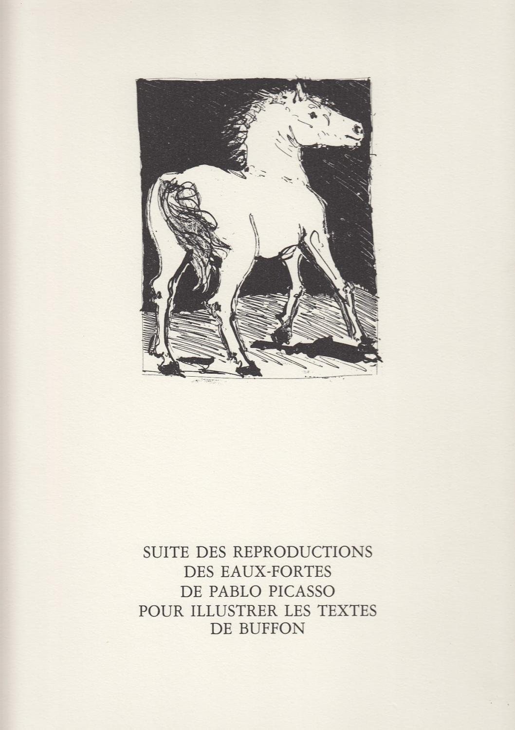 Pablo Picasso, Le Blier, Histoire Naturelle, Lithograph
