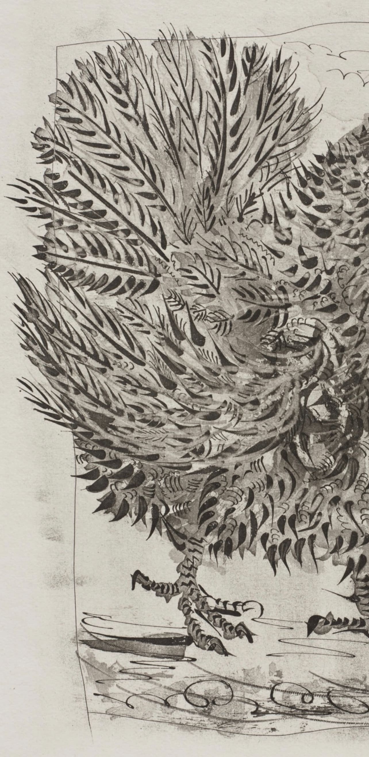 Pablo Picasso, Le Dindon, Histoire Naturelle, Lithograph