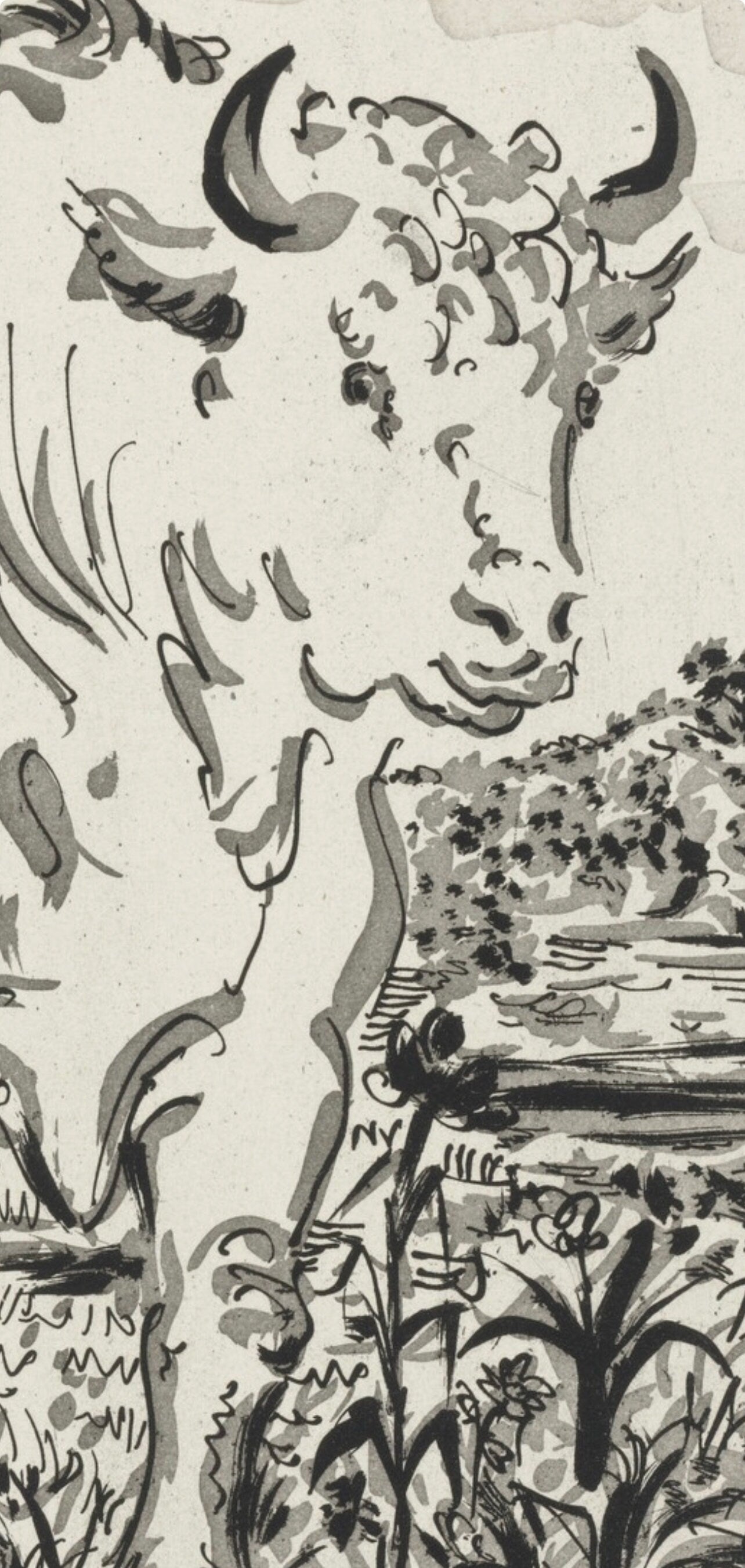 Pablo Picasso, Le Buf, Histoire Naturelle, Lithograph