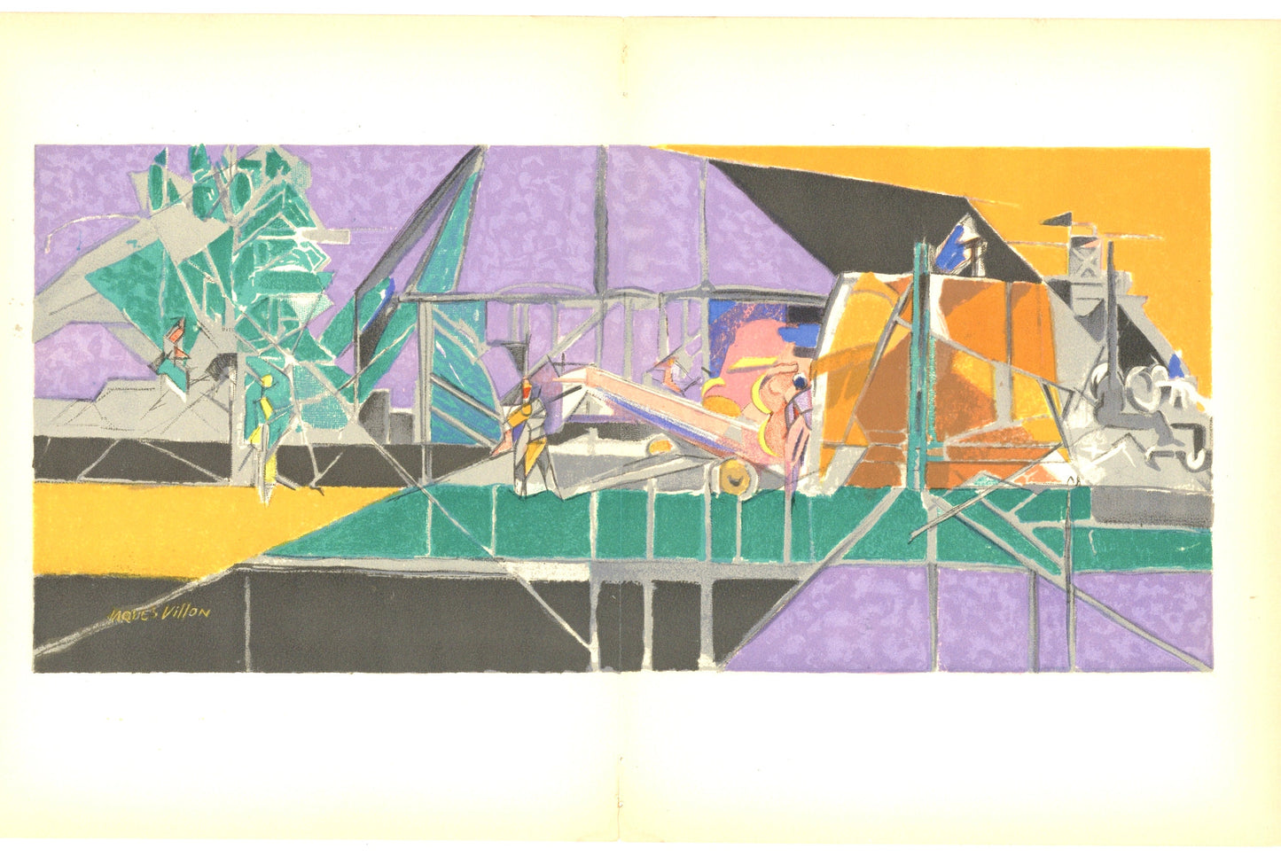 Jacques Villon, Composition, Jacques Villon Ou L'Art Glorieux