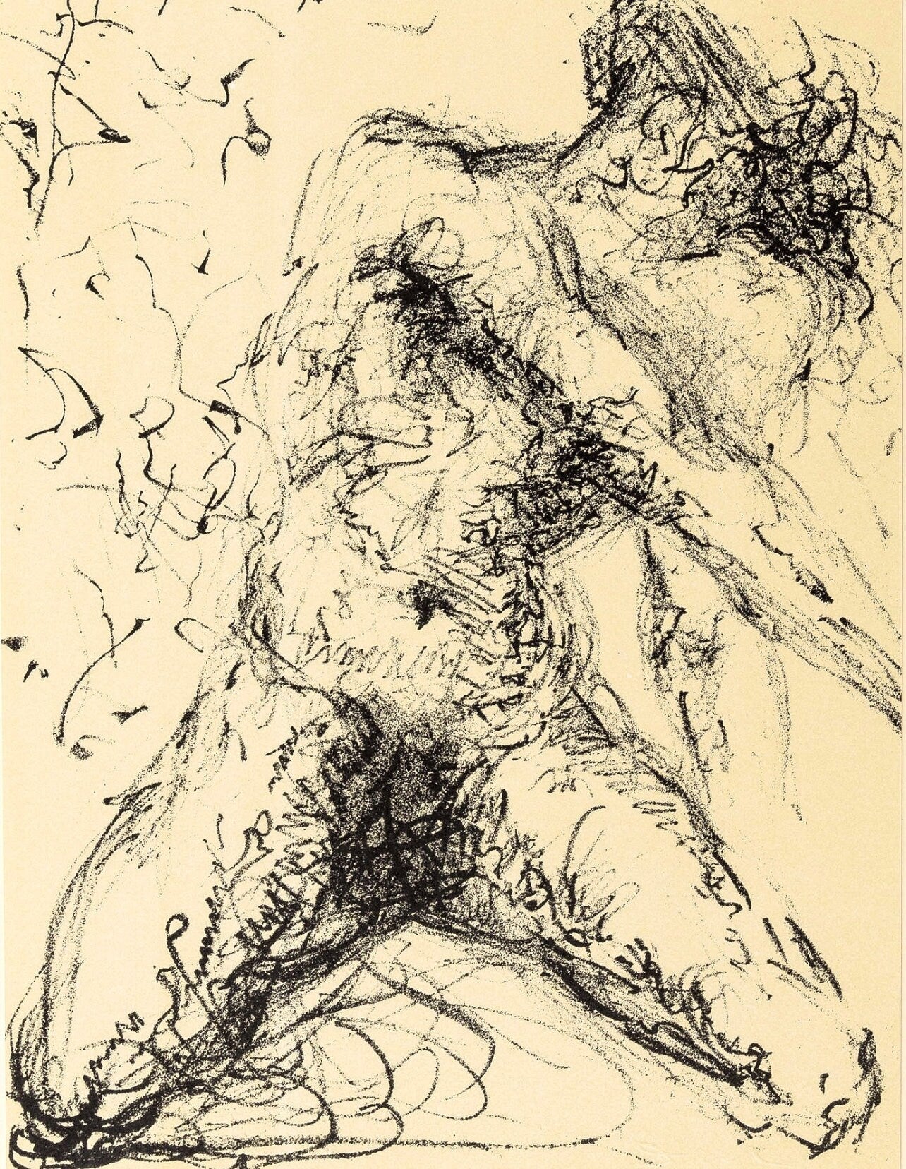 Salvador Dali, Composition (M/Lpsinger 1175; Field 67-2), Hommage A Meissonier, Lithograph