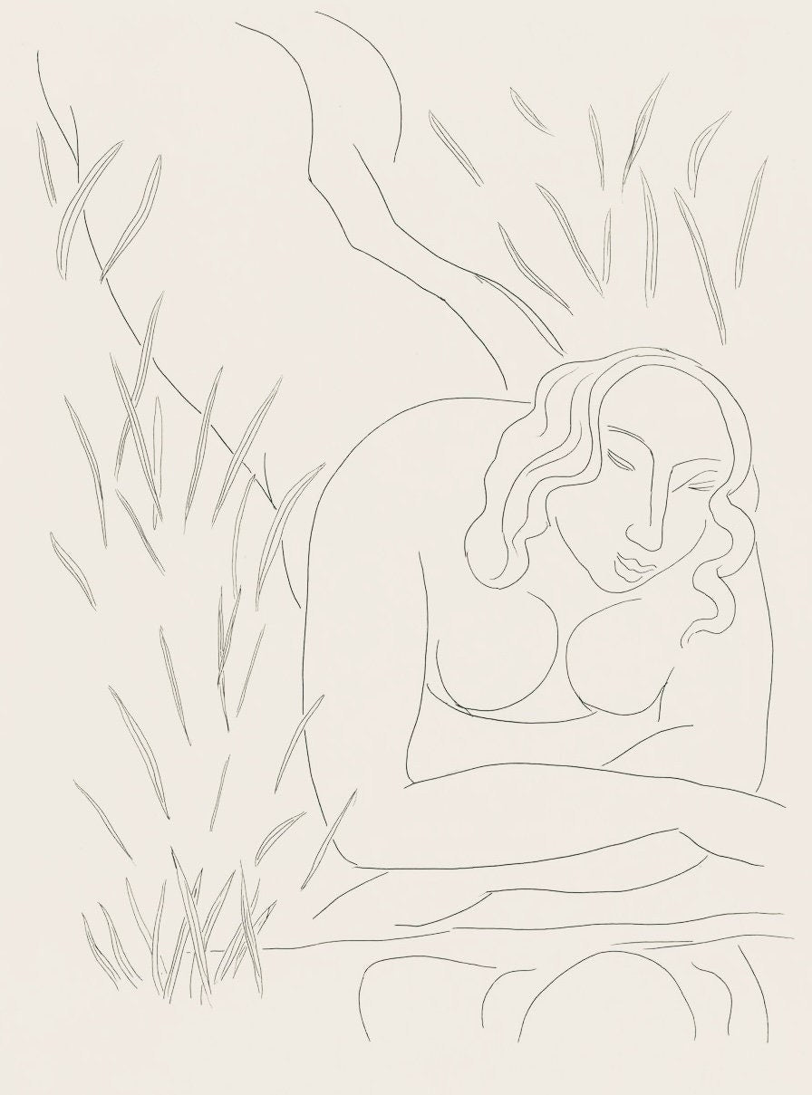 Henri Matisse, Le Guignon (Jinx), Posies, Lithograph