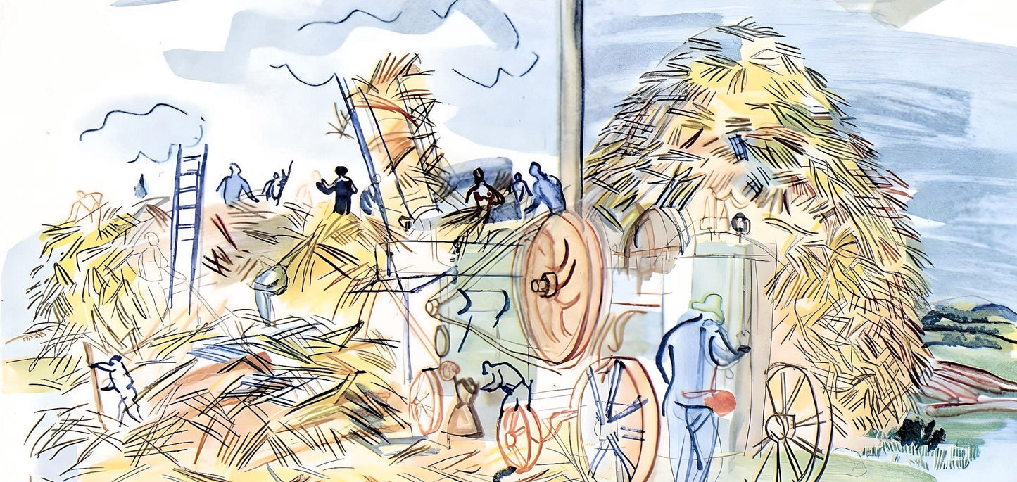 Raoul Dufy, Le Dpiquage Montsauns, Vacances Forces