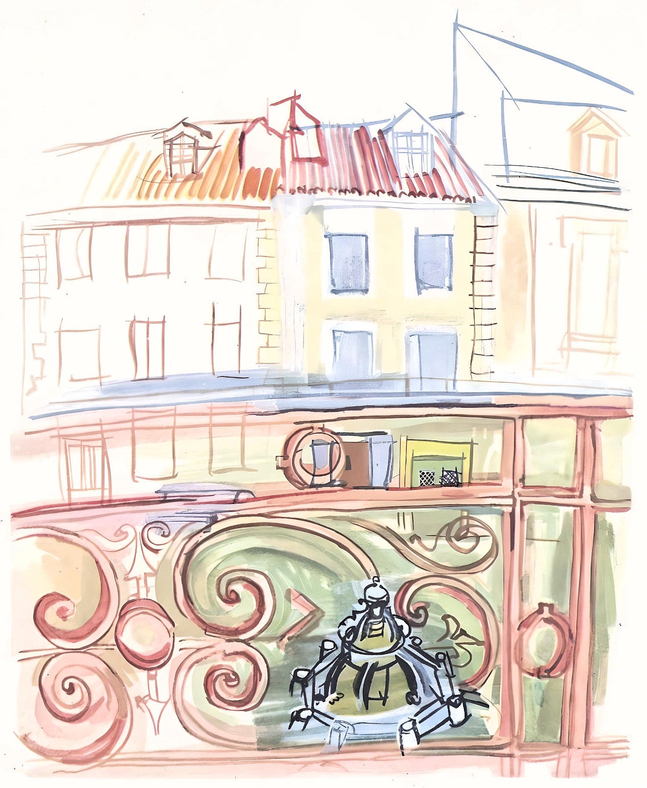 Raoul Dufy, La Fentre De Dufy Aspet, Vacances Forces