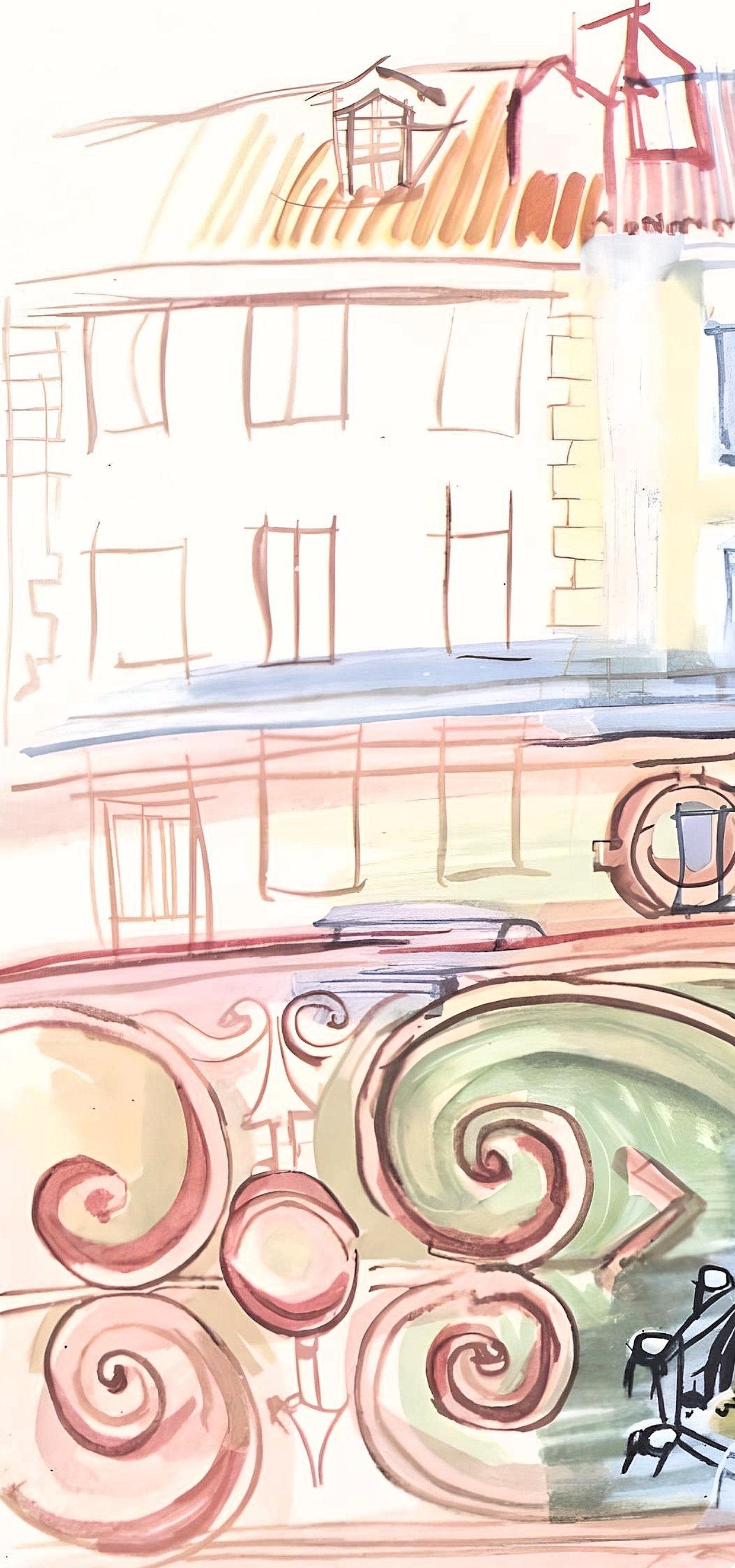 Raoul Dufy, La Fentre De Dufy Aspet, Vacances Forces