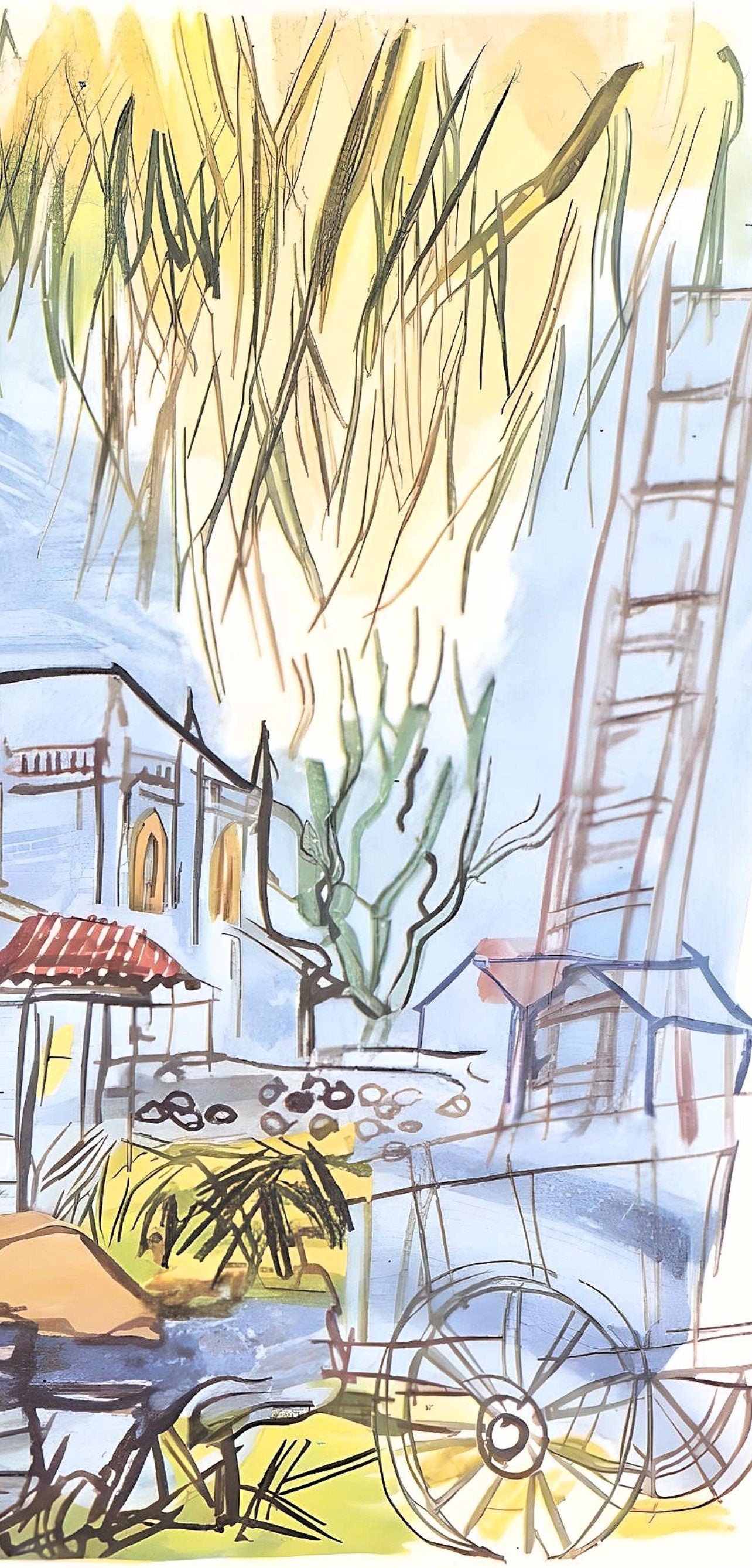 Raoul Dufy, La Ferme De Lestel, Vacances Forces