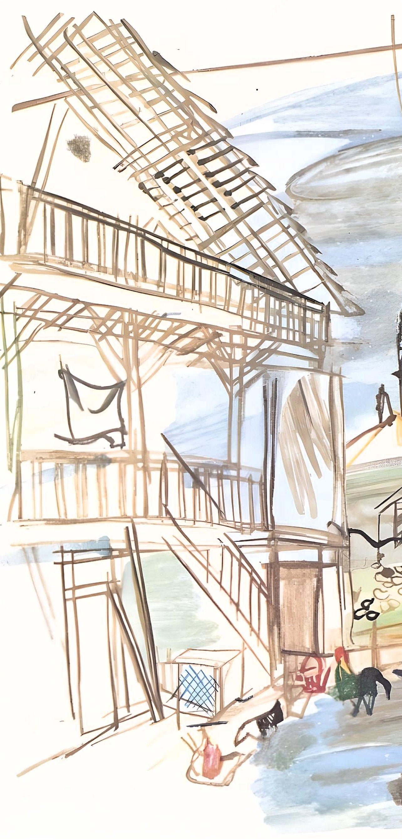 Raoul Dufy, La Ferme De Lestel, Vacances Forces
