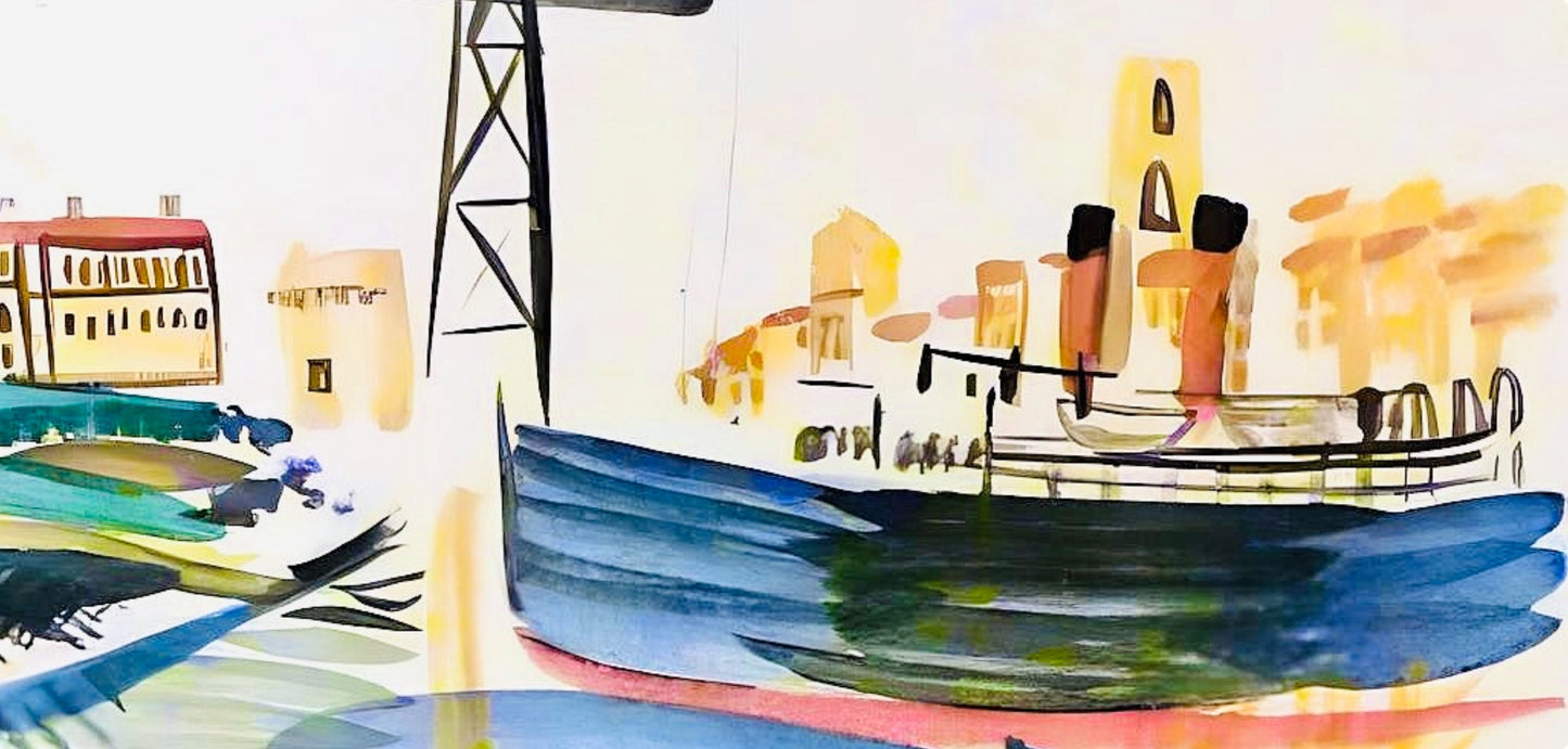 Raoul Dufy, Le Vieux-Port, Vacances Forces