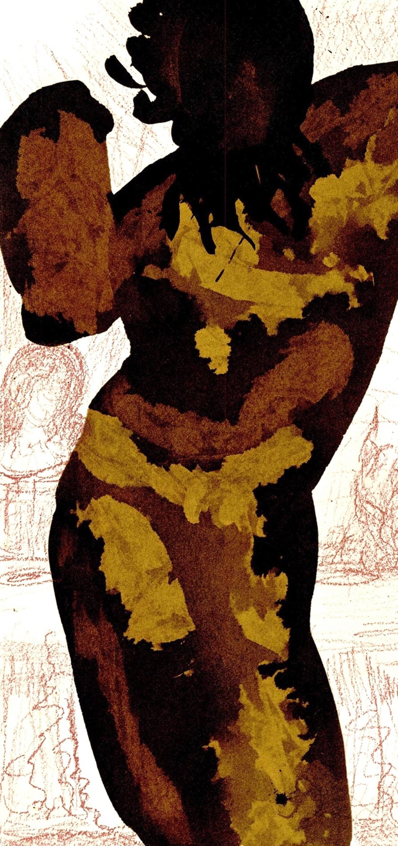 Salvador Dali, Composition (Michler/Lpsinger 1600; Field 69-3), Biblia Sacra, Lithograph
