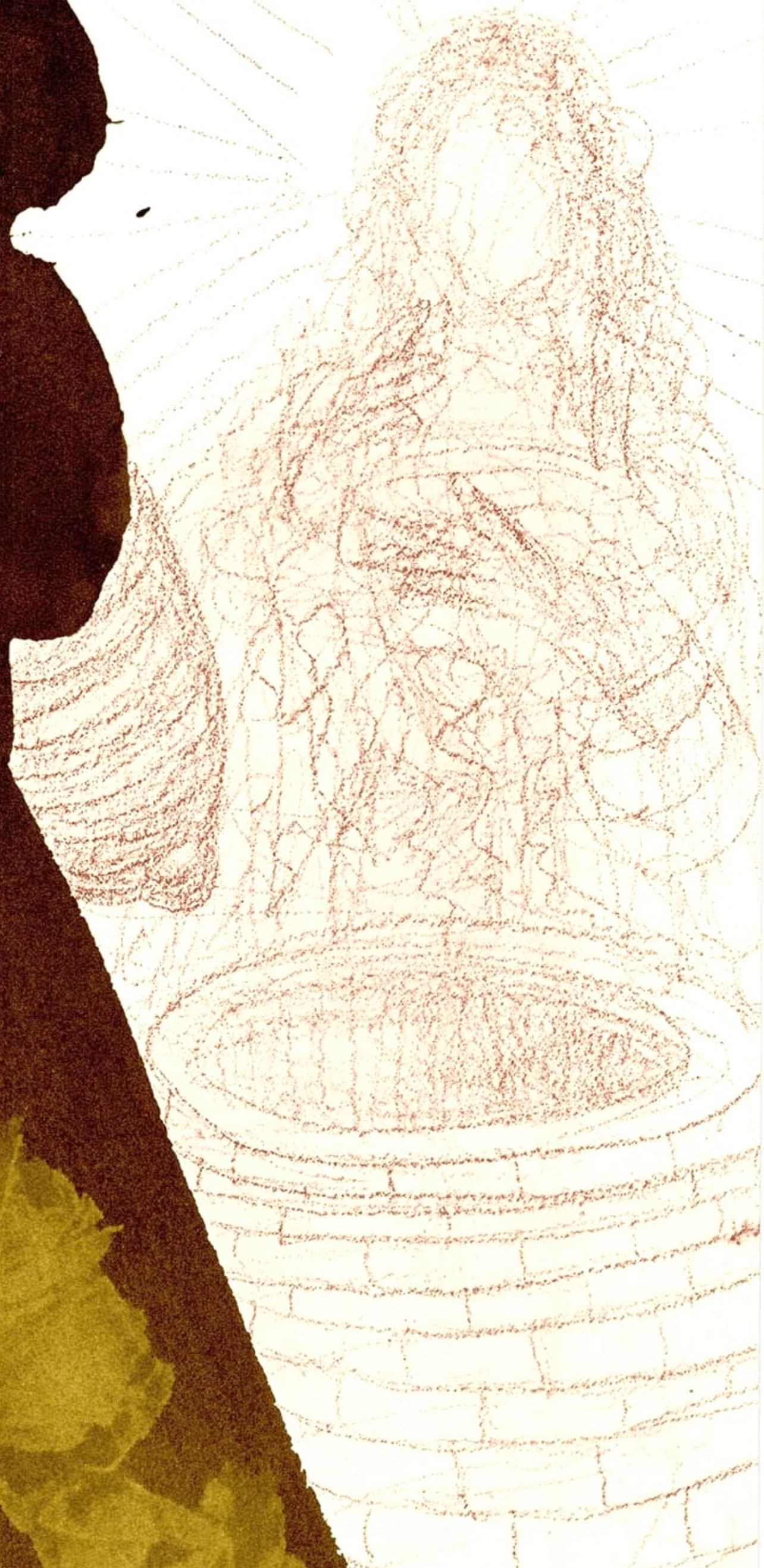 Salvador Dali, Composition (Michler/Lpsinger 1600; Field 69-3), Biblia Sacra, Lithograph