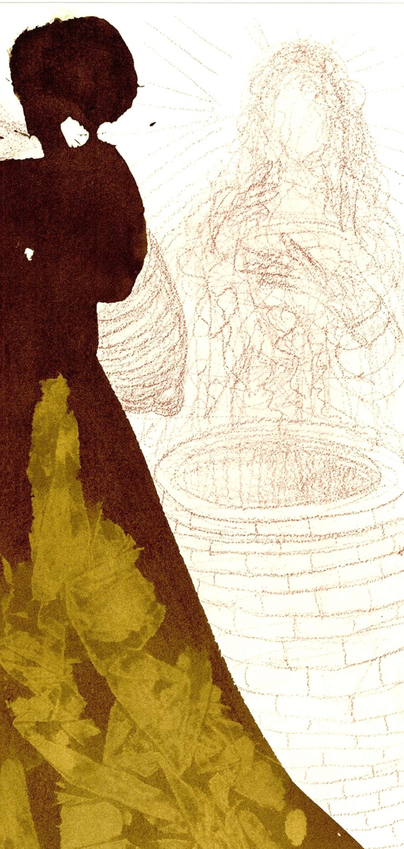 Salvador Dali, Composition (Michler/Lpsinger 1600; Field 69-3), Biblia Sacra, Lithograph