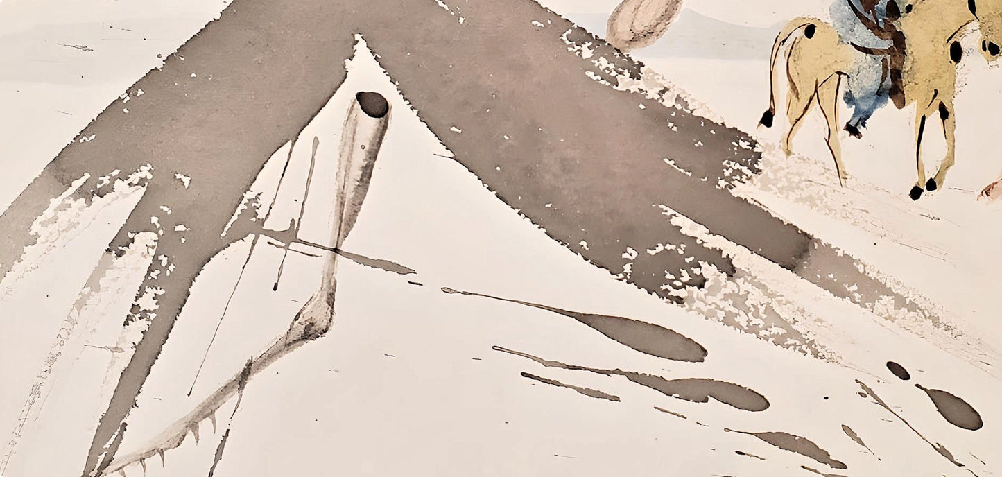 Salvador Dali, Composition (Michler/Lpsinger 1600; Field 69-3), Biblia Sacra, Lithograph