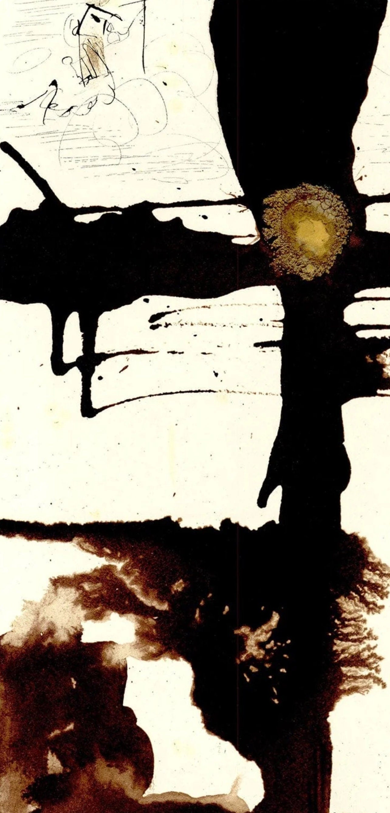 Salvador Dali, Composition (Michler/Lpsinger 1600; Field 69-3), Biblia Sacra, Lithograph