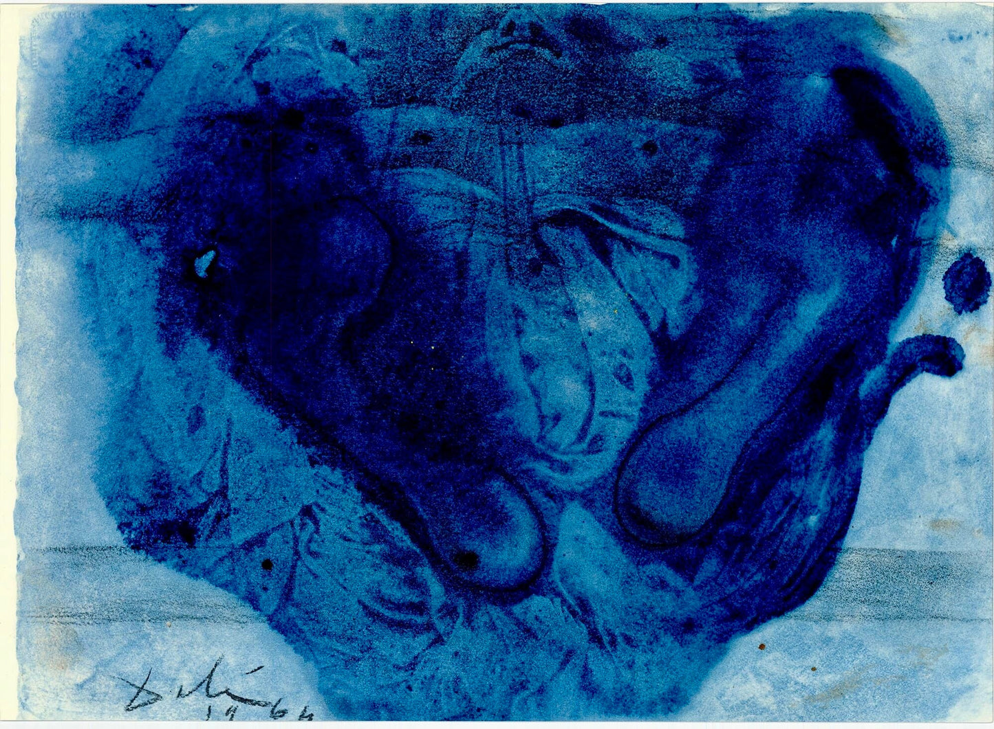 Salvador Dali, Composition (Michler/Lpsinger 1600; Field 69-3), Biblia Sacra, Lithograph