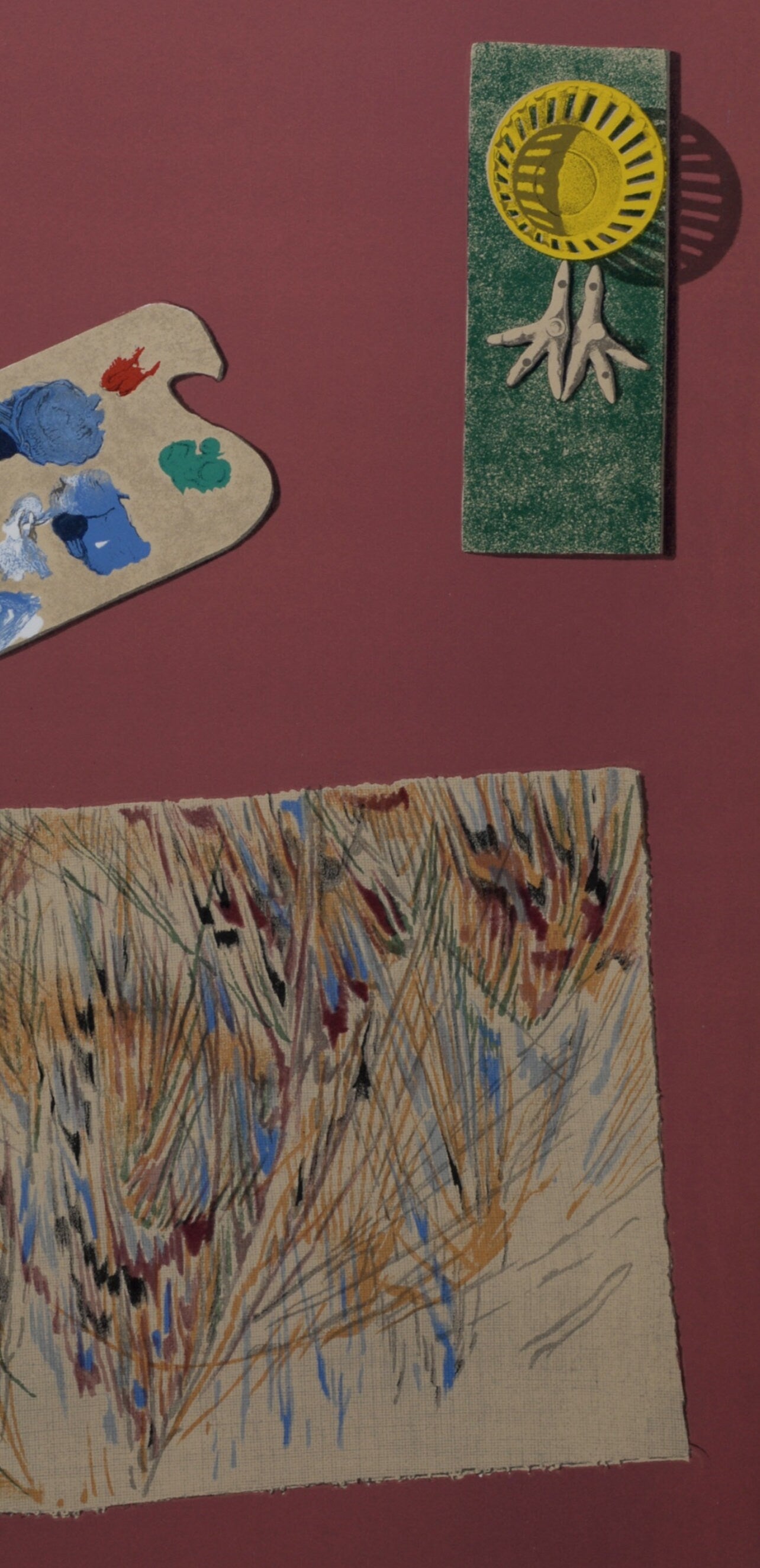 Max Ernst, Composition (Monod 2619; Spies/Leppien A19/C), Dent Prompte