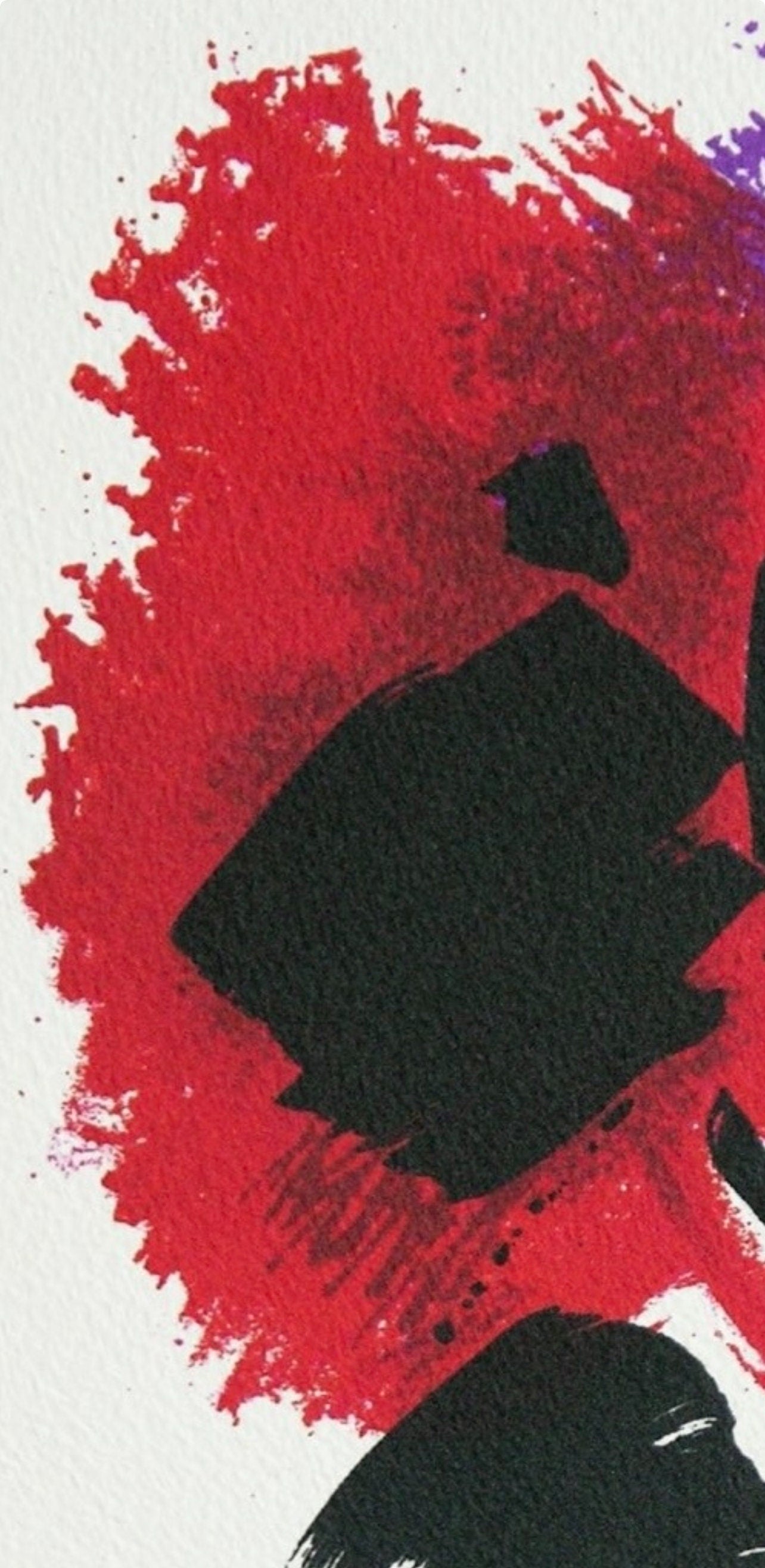 Alfred Manessier, La Tache Rouge, Souvenirs Et Portraits D'Artistes, Lithograph