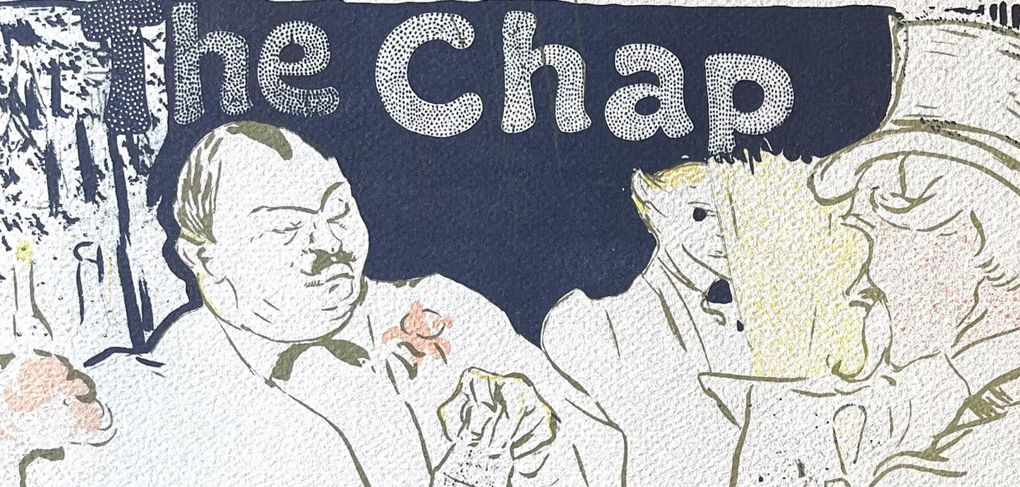 Henri De Toulouse-Lautrec, The Chap Book, Tlautrec, Philadelphia Museum Of Art, Lithograph