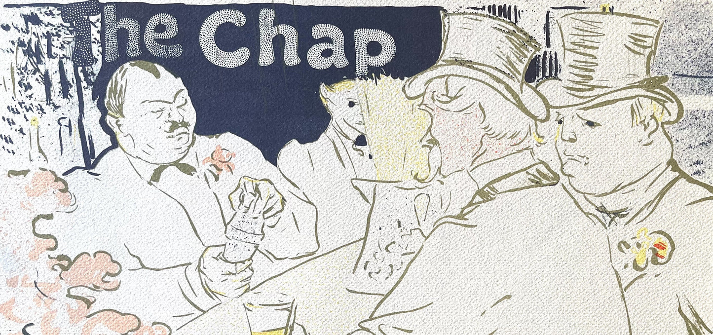 Henri De Toulouse-Lautrec, The Chap Book, Tlautrec, Philadelphia Museum Of Art, Lithograph