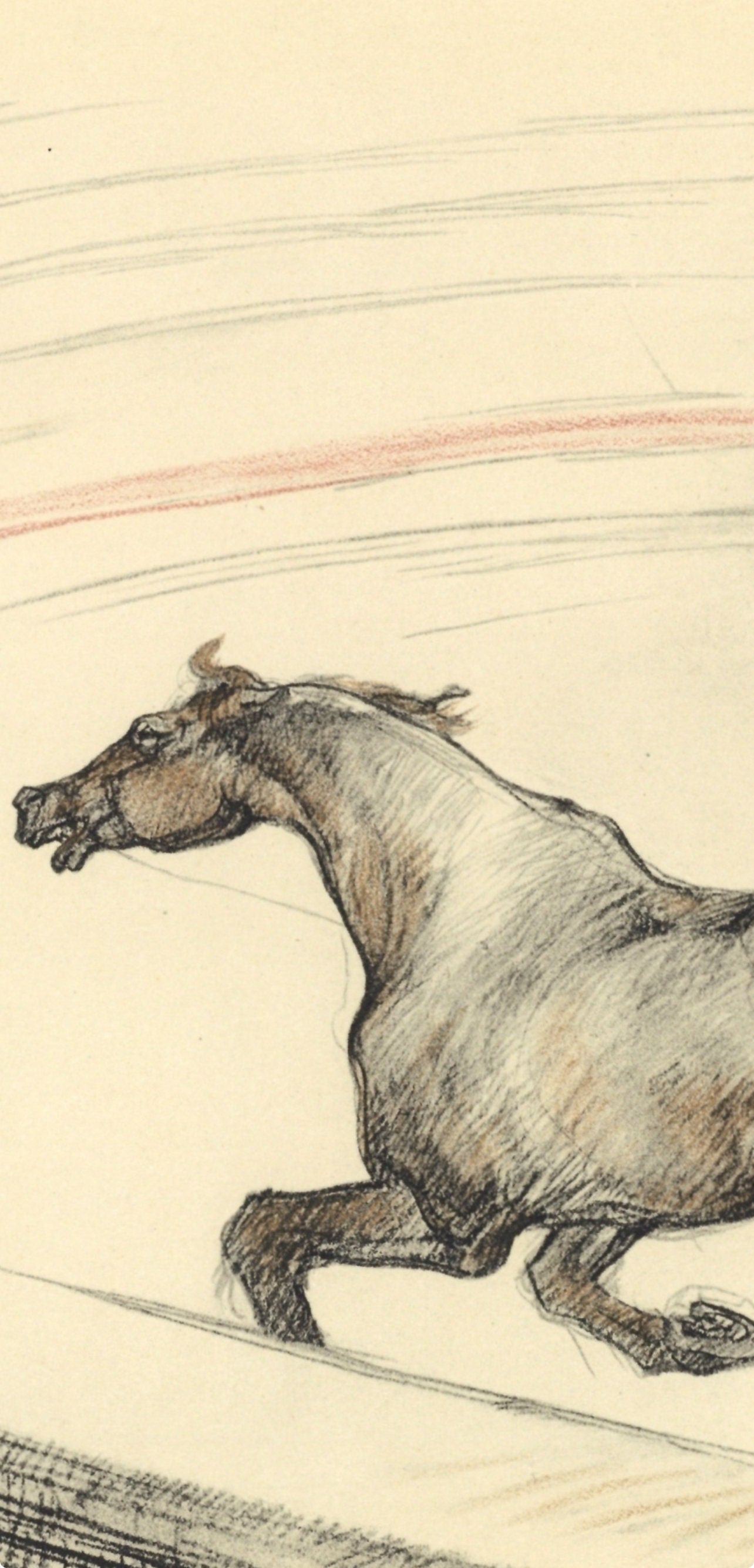 Henri De Toulouse-Lautrec, Jockey, The Circus By Toulouse-Lautrec, Lithograph