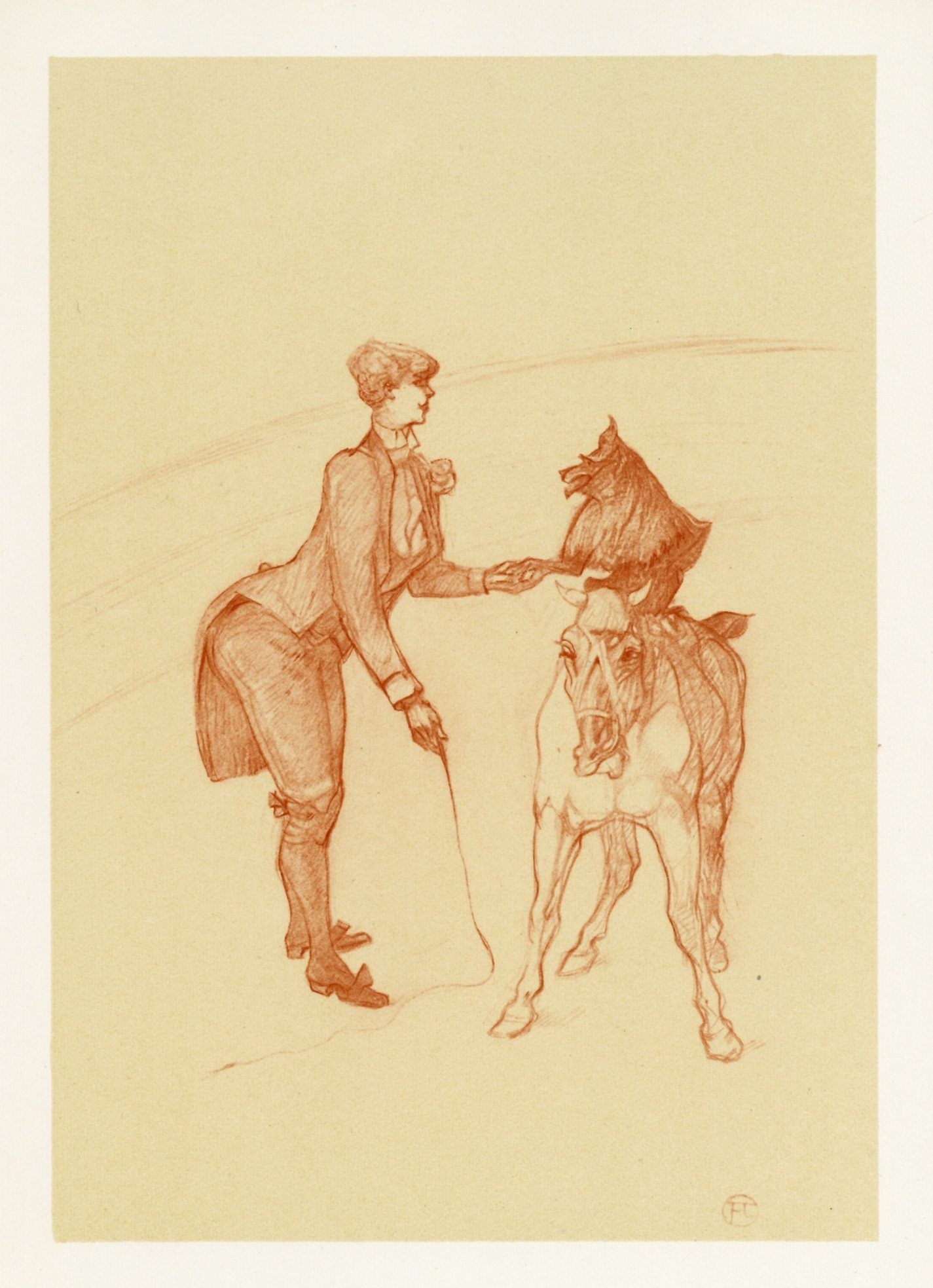 Henri De Toulouse-Lautrec, La Dresseuse D'Animaux, The Circus By Toulouse-Lautrec, Lithograph