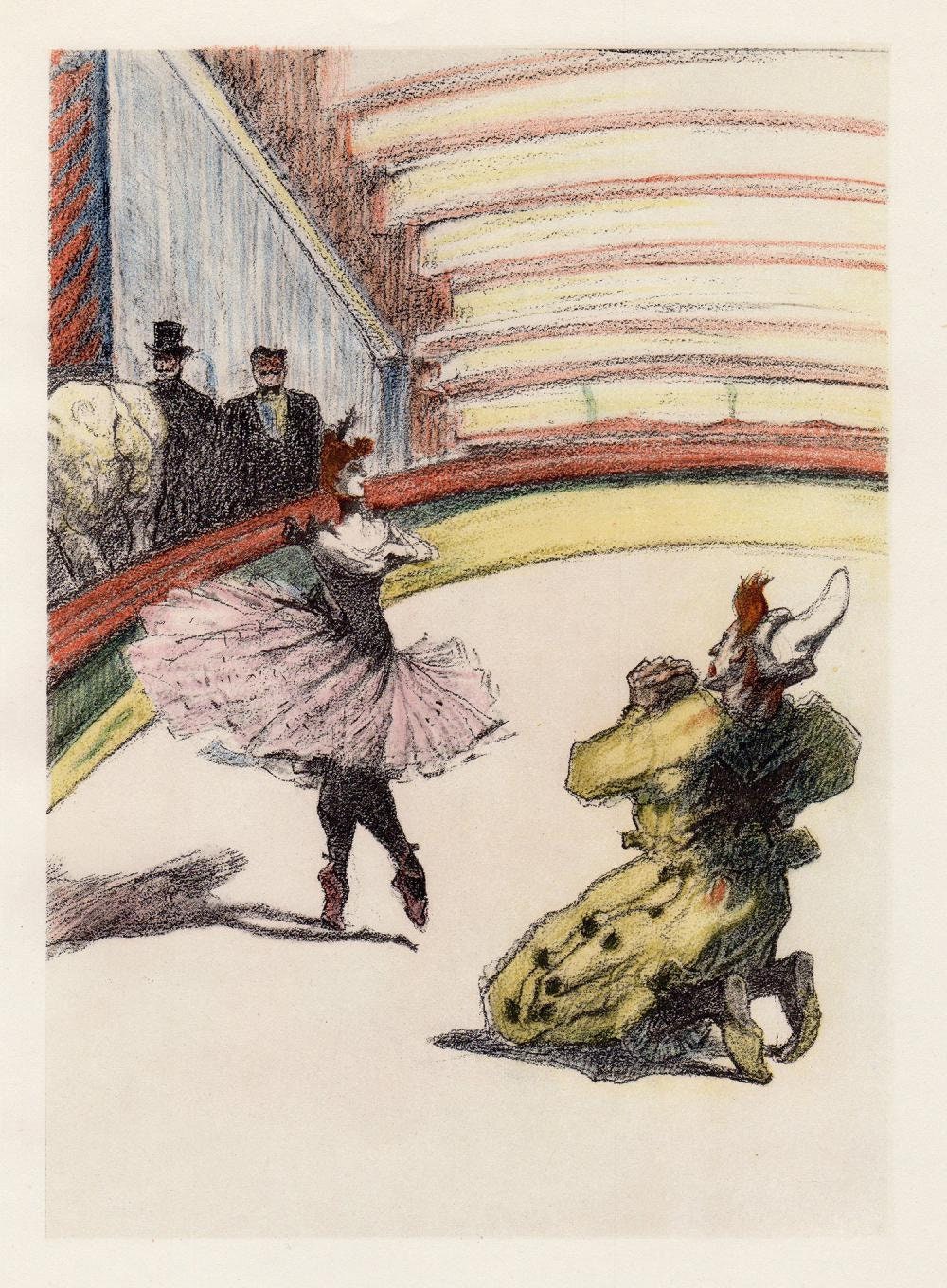 Henri De Toulouse-Lautrec, Le Rappel, The Circus By Toulouse-Lautrec, Lithograph