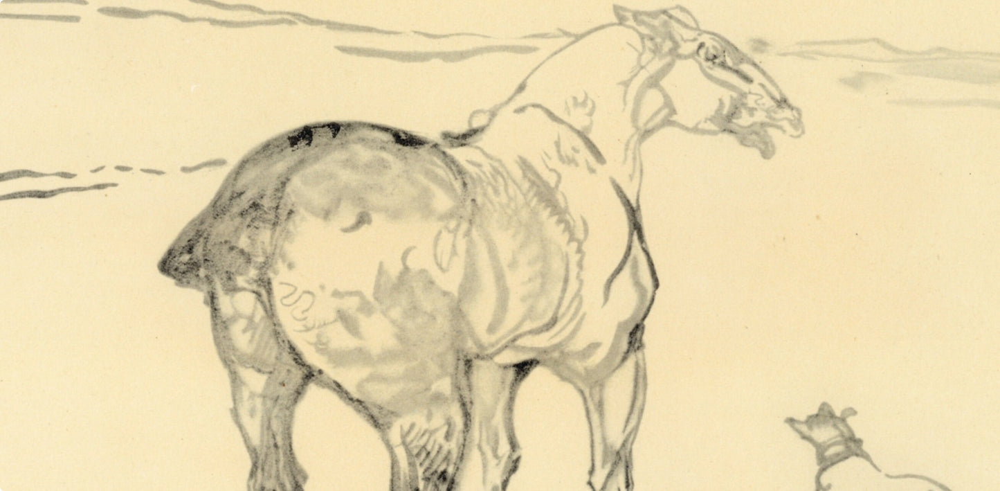 Henri De Toulouse-Lautrec, Un Petit Cob, The Circus By Toulouse-Lautrec, Lithograph