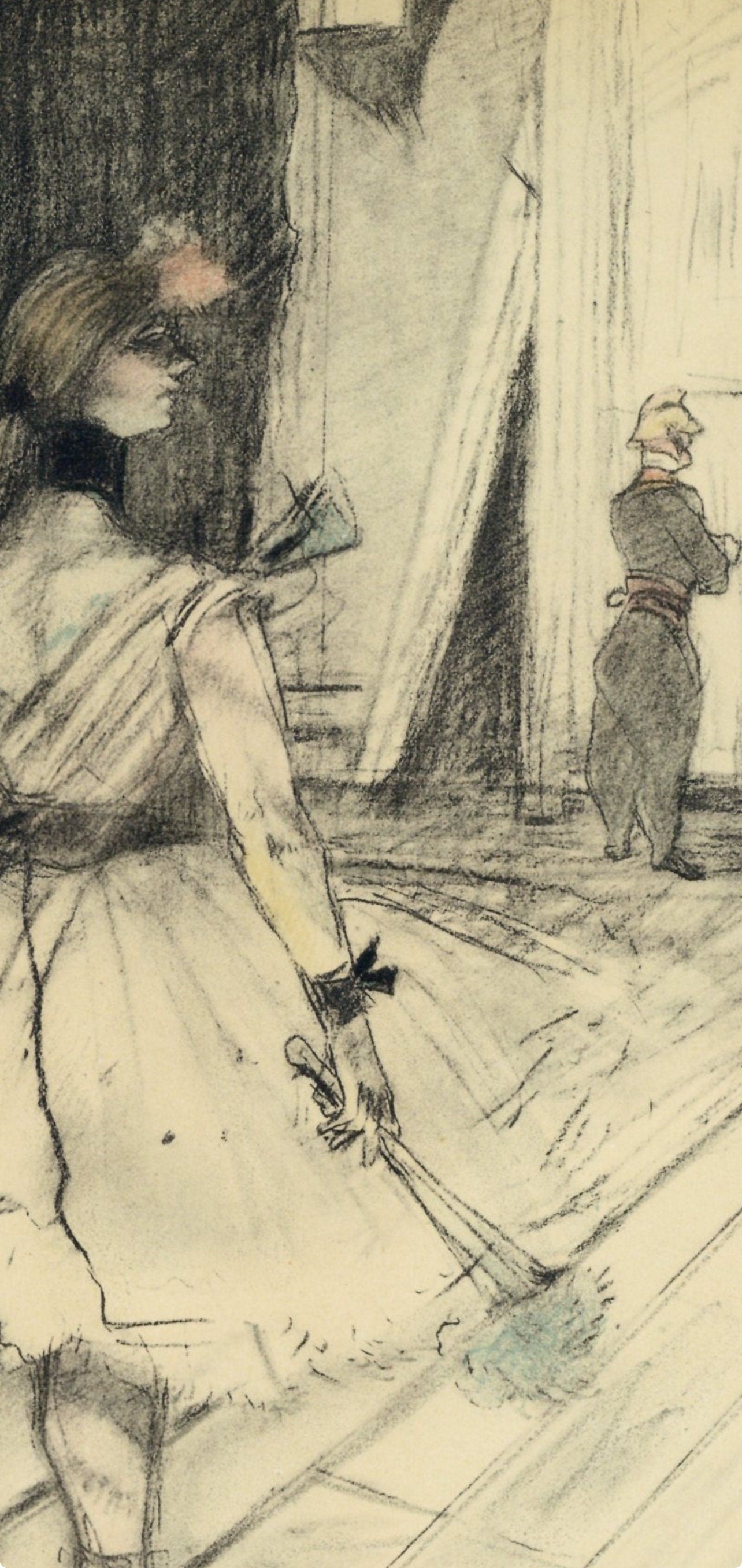 Henri De Toulouse-Lautrec, Dans Les Coulisses, The Circus By Toulouse-Lautrec, Lithograph