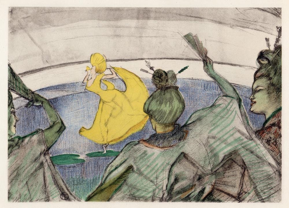 Henri De Toulouse-Lautrec, Ballets, Fantaisie, The Circus By Toulouse-Lautrec, Lithograph