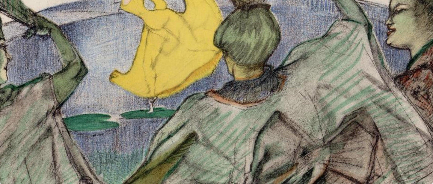 Henri De Toulouse-Lautrec, Ballets, Fantaisie, The Circus By Toulouse-Lautrec, Lithograph