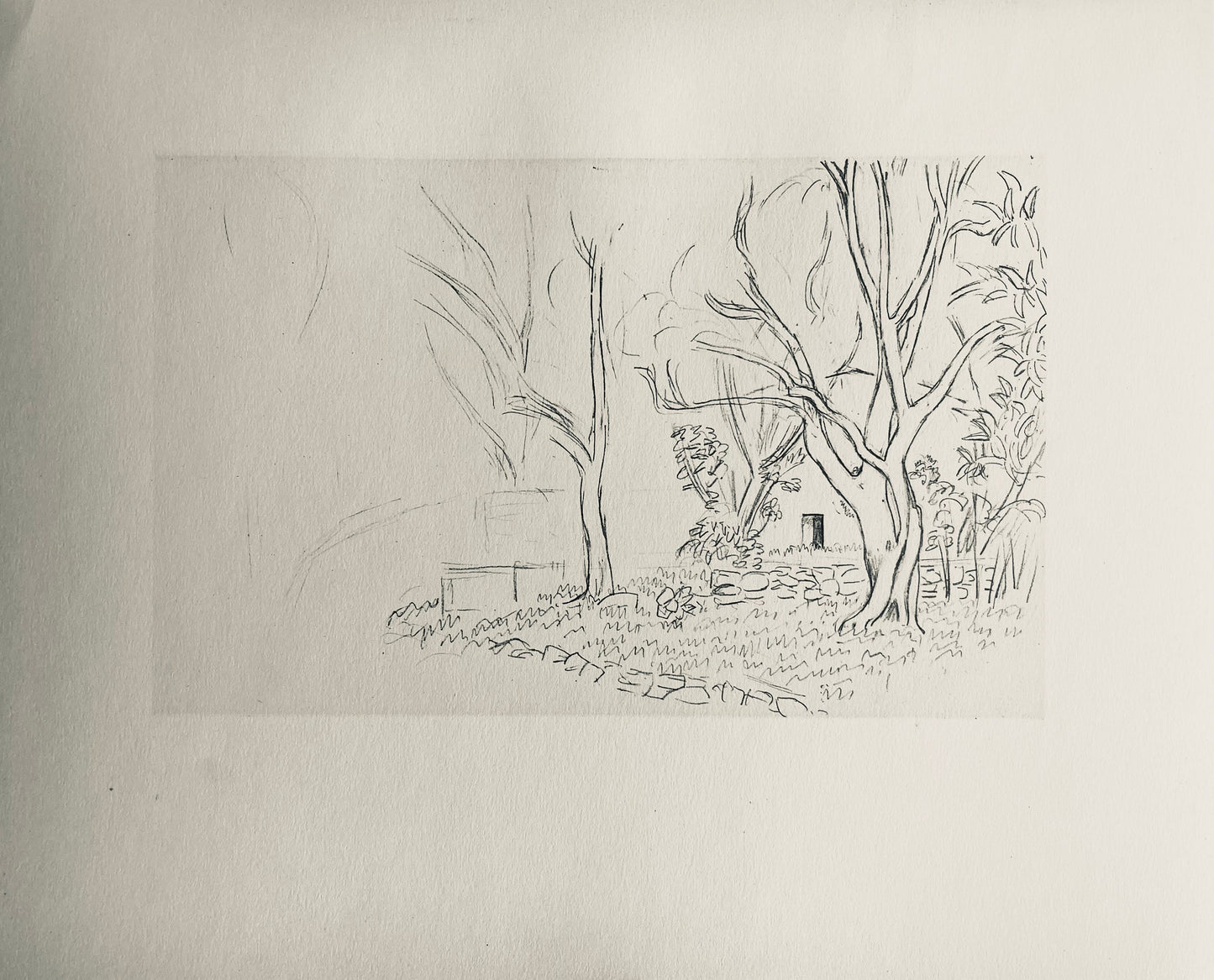 Henri Matisse, Composition (Dutel 3), Dessins De Henri-Matisse, Lithograph