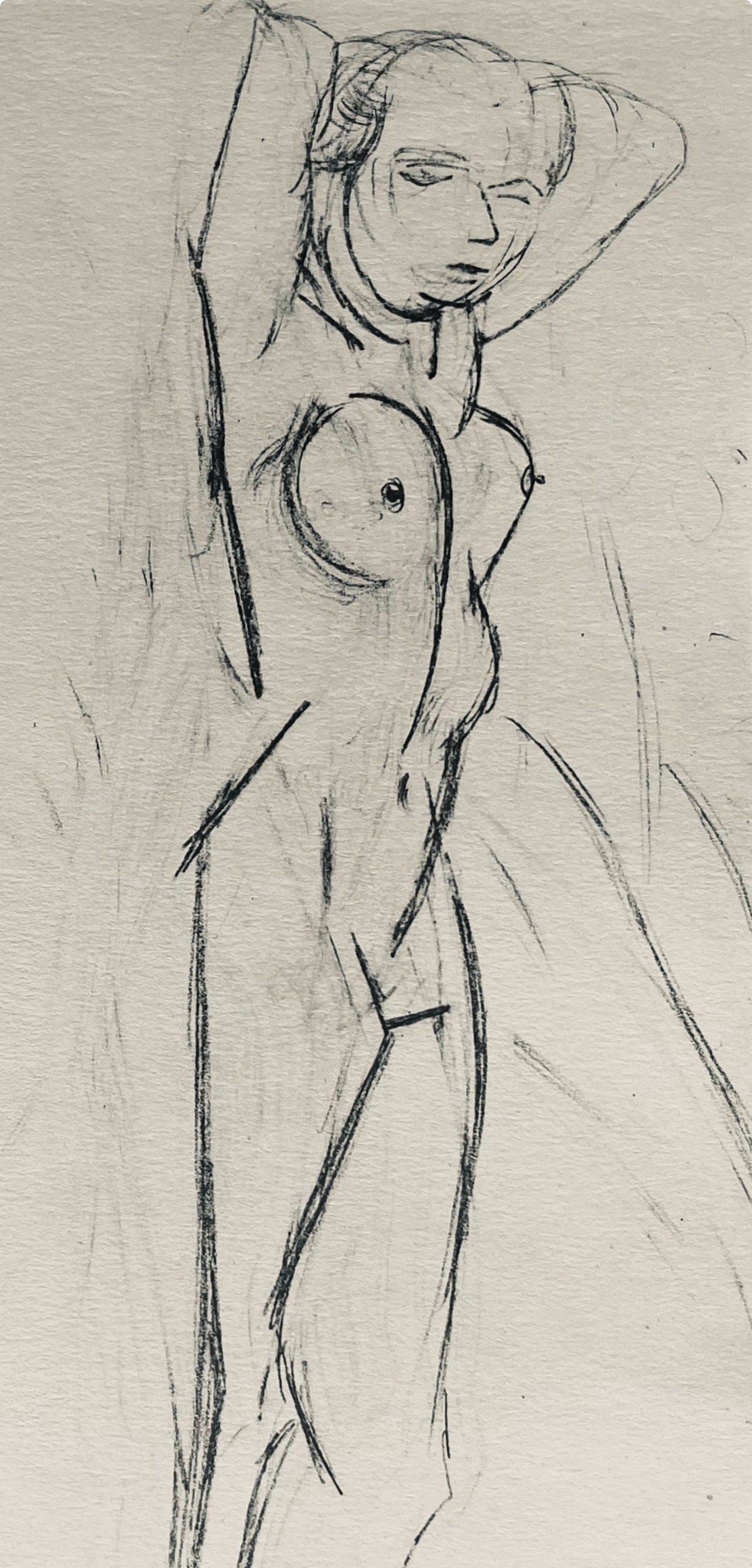 Henri Matisse, Composition (Dutel 3), Dessins De Henri-Matisse, Lithograph